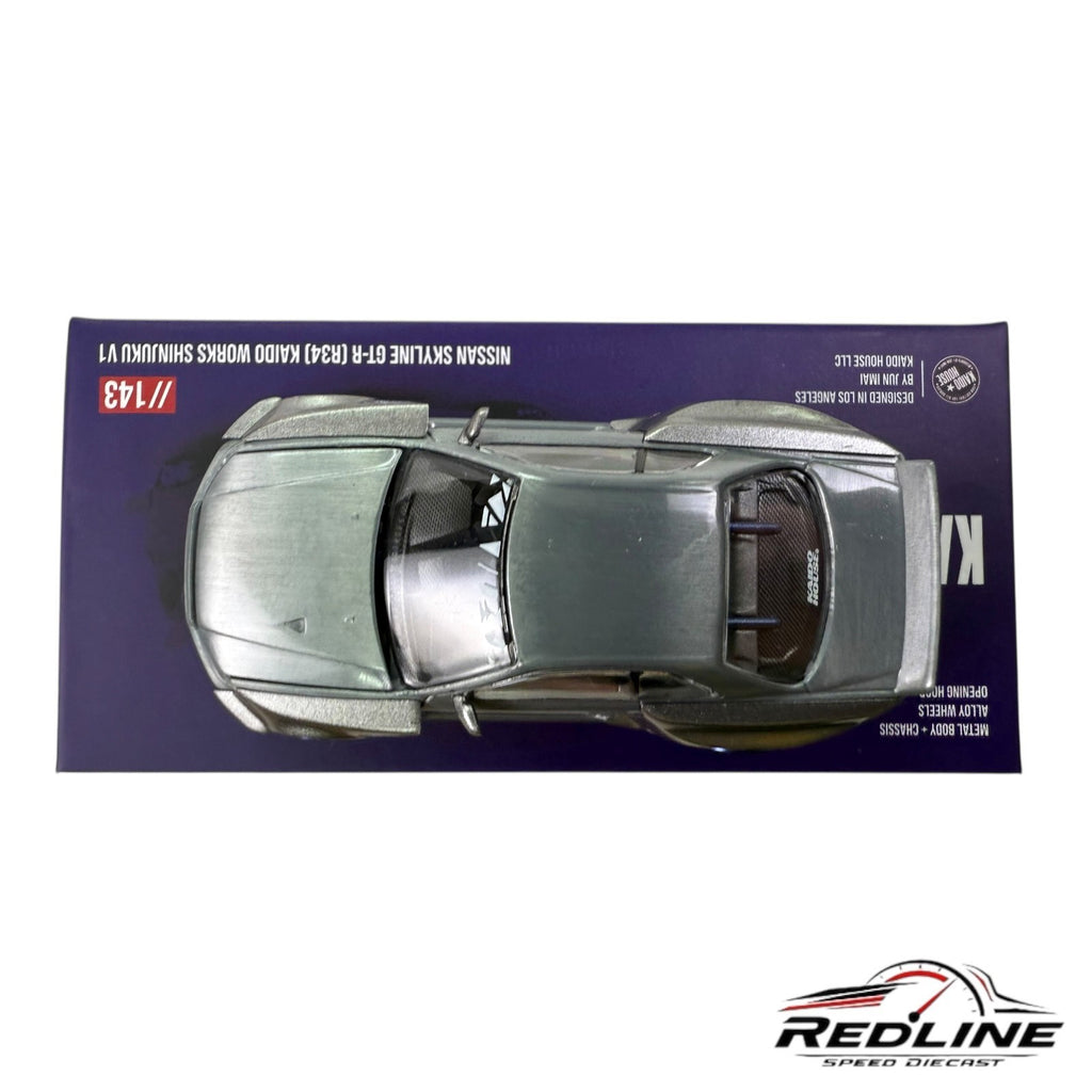 🎌Kaido House Nissan Skyline GT-R (R34) Kaido Works Shinjuku V1 KHMG143 CHASE🎌