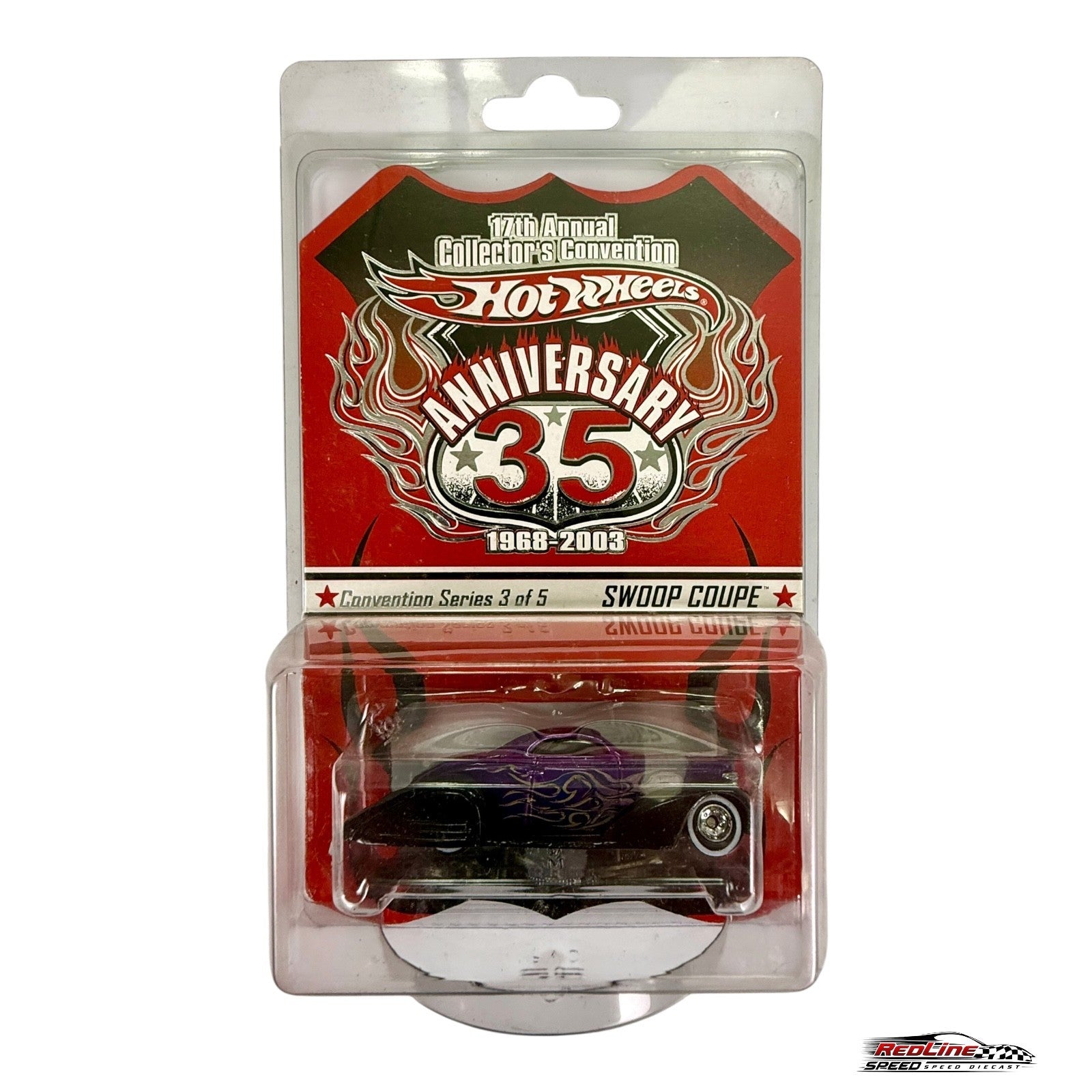 🇺🇸Hot Wheels  17th Annual Collectors Convention Swoop Coupe 180/5000 H28🇺🇸