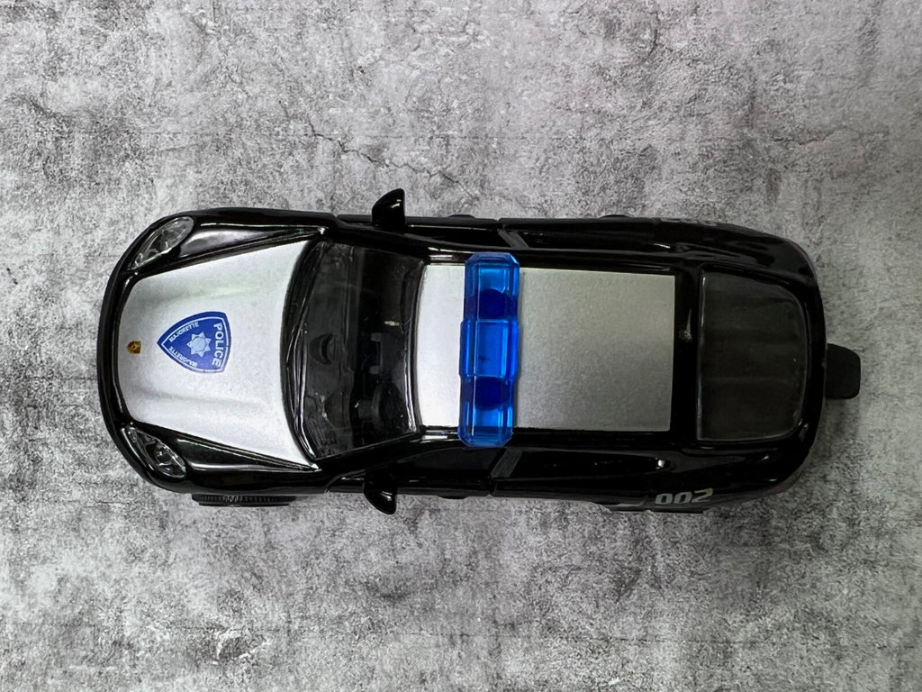 🇩🇪🇩🇪Majorette Porsche Panamera Turbo Police Car w/ Opening Doors C9🇩🇪🇩🇪