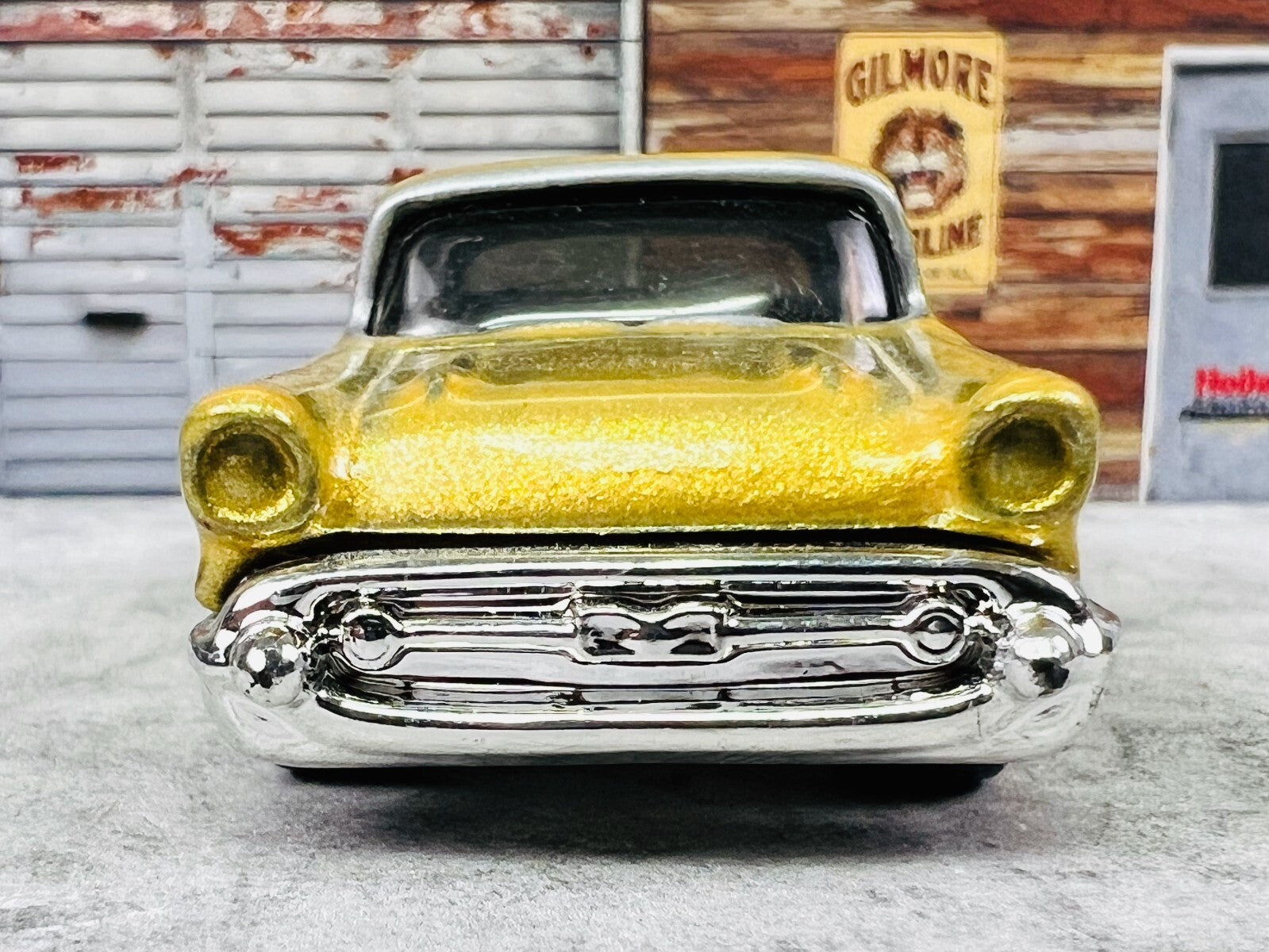 🇺🇸🇺🇸🇺🇸Hot Wheels Larry's Garage '57 Chevy Bel Air Chase C23🇺🇸🇺🇸🇺🇸