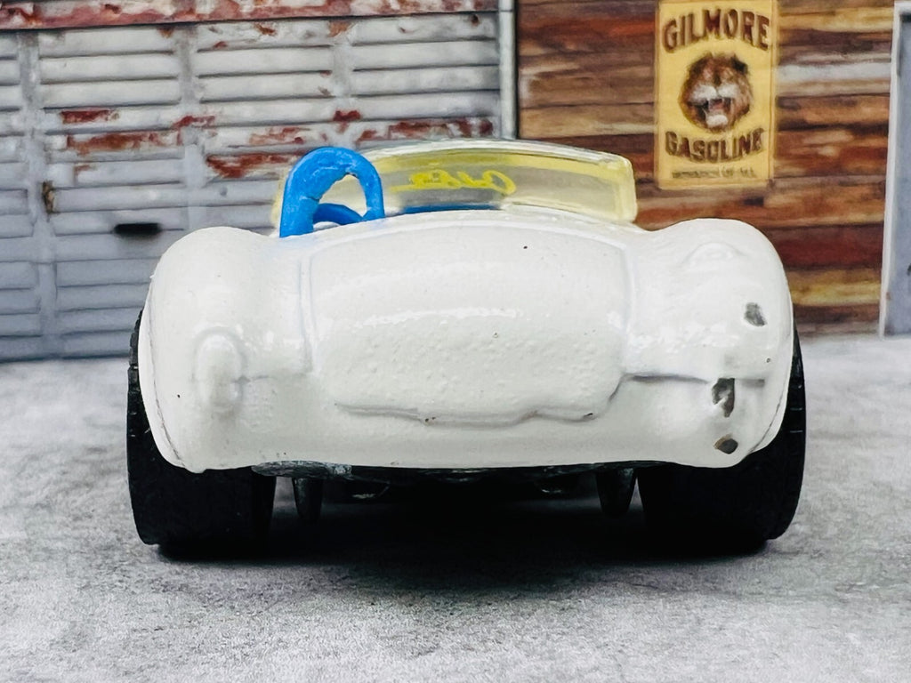 🇺🇸Hot Wheels Vintage Die Cast  Cal Custom White 65 Shelby Cobra 1982 C21🇺🇸