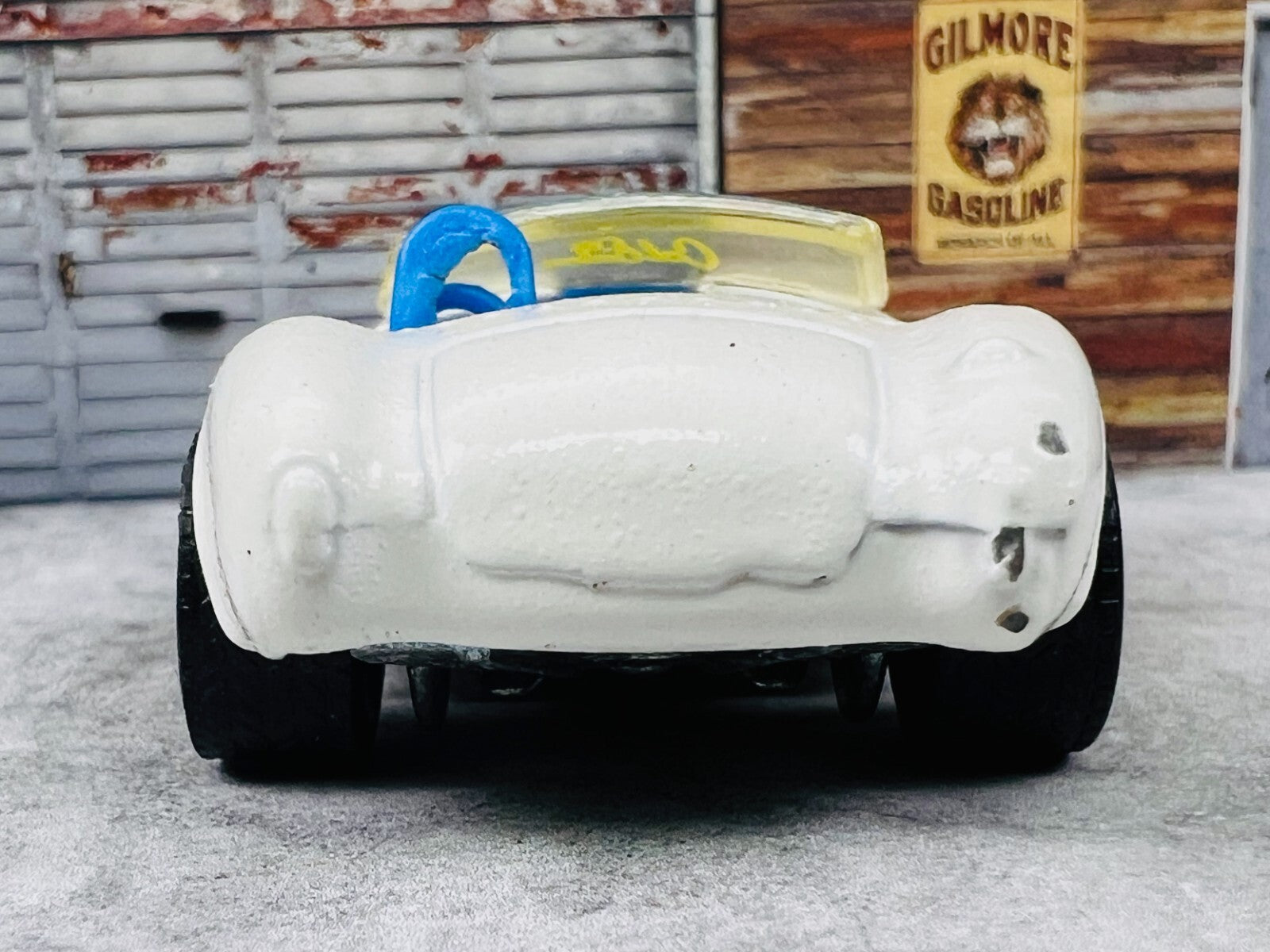🇺🇸Hot Wheels Vintage Die Cast  Cal Custom White 65 Shelby Cobra 1982 C21🇺🇸