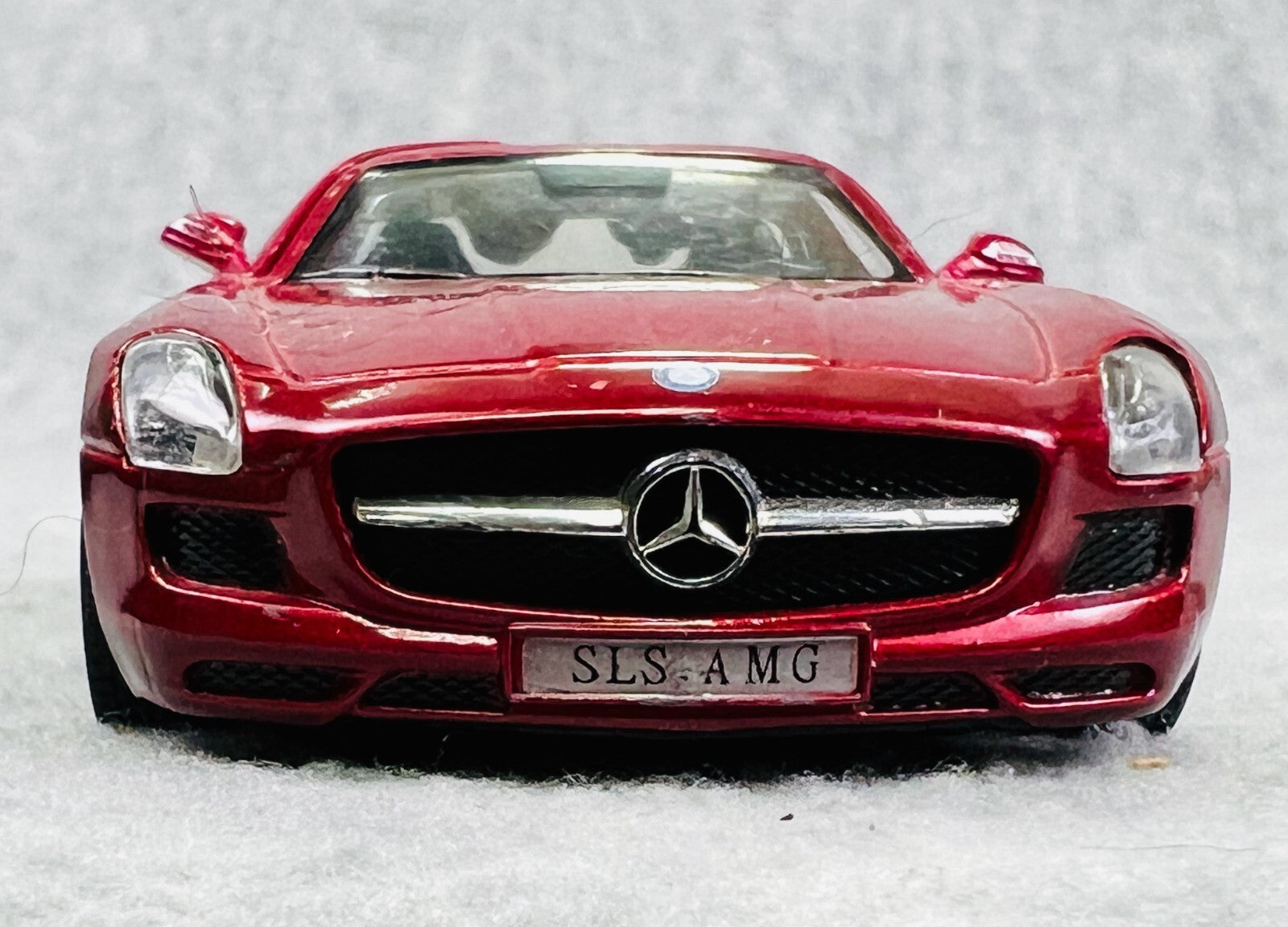 🇩🇪🇩🇪Kinsmart Mercedes Benz SLS AMG Diecast Model Toy Car 1:36 Red🇩🇪🇩🇪