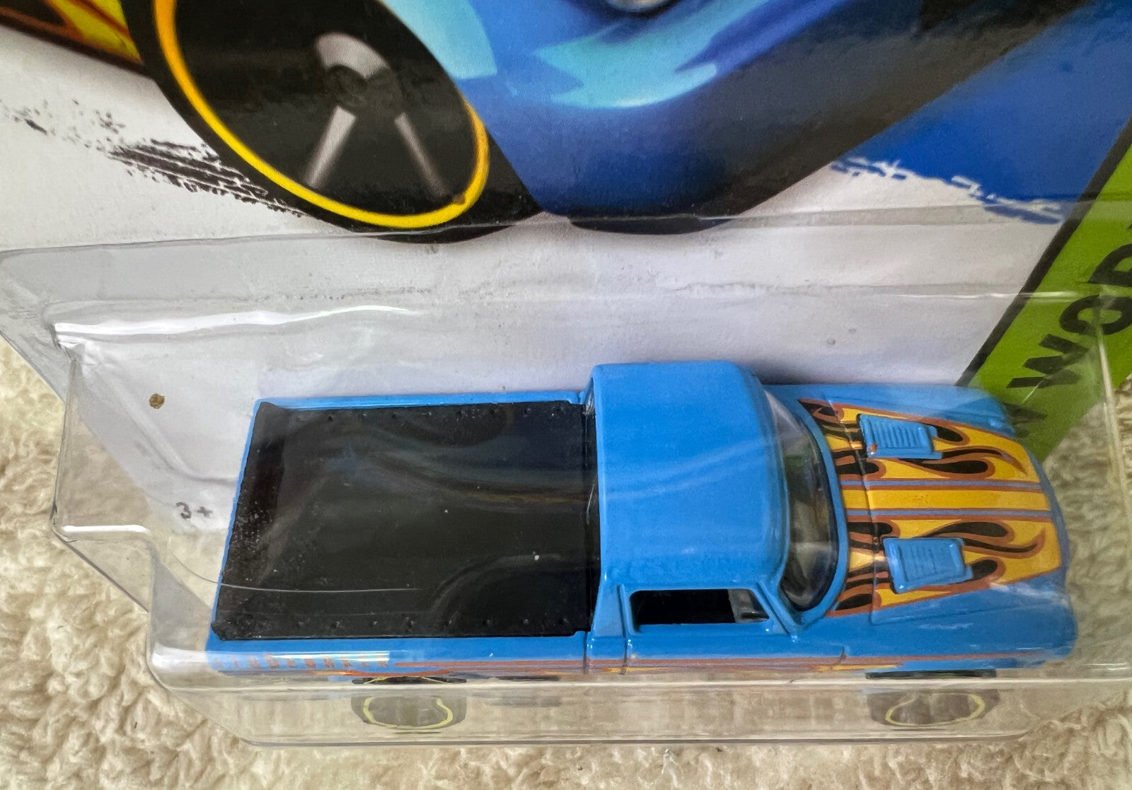 🔥🔥🔥Hotwheels  HW workshop ‘63 Studebaker champ blue/yellow flames HW18🔥🔥🔥