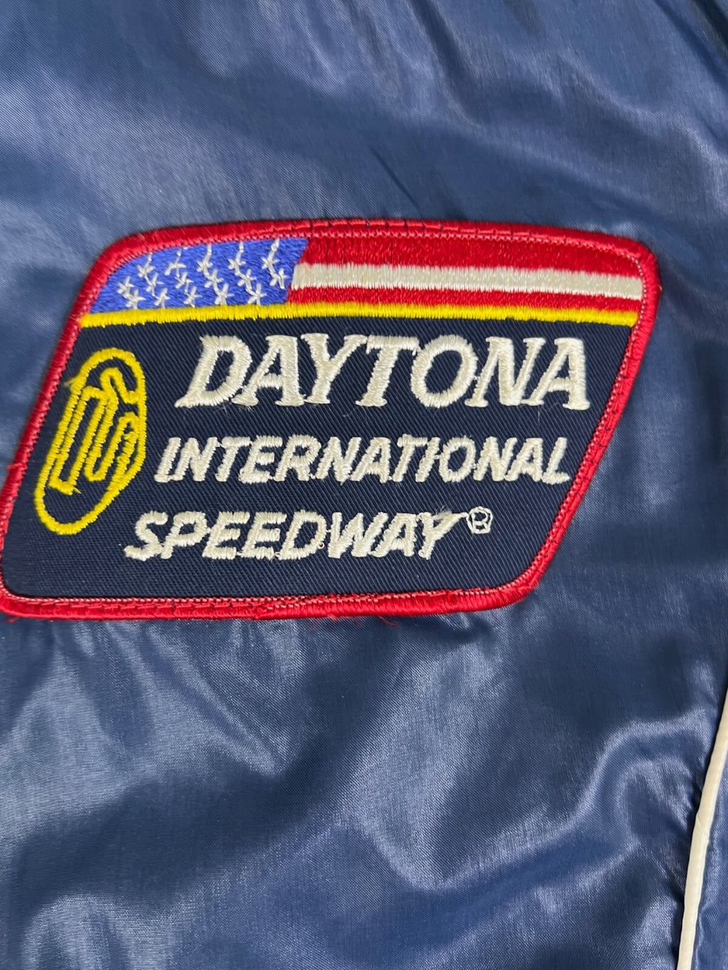 🏁🏁Vintage Daytona International Speedway Windbreaker Nylon Jacket Medium🏁🏁