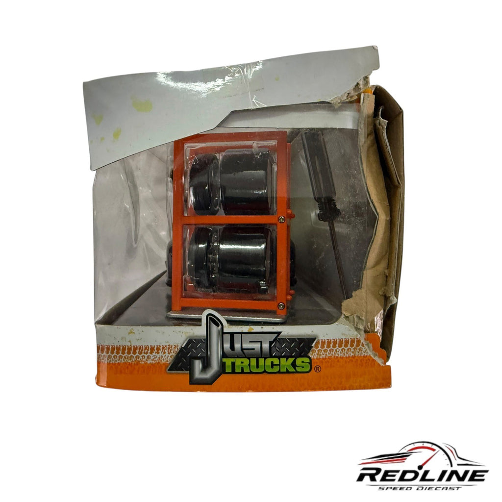 🇺🇸Jada Just Trucks 1952 Red Chevy Coe Pickup Grey 1:24🇺🇸