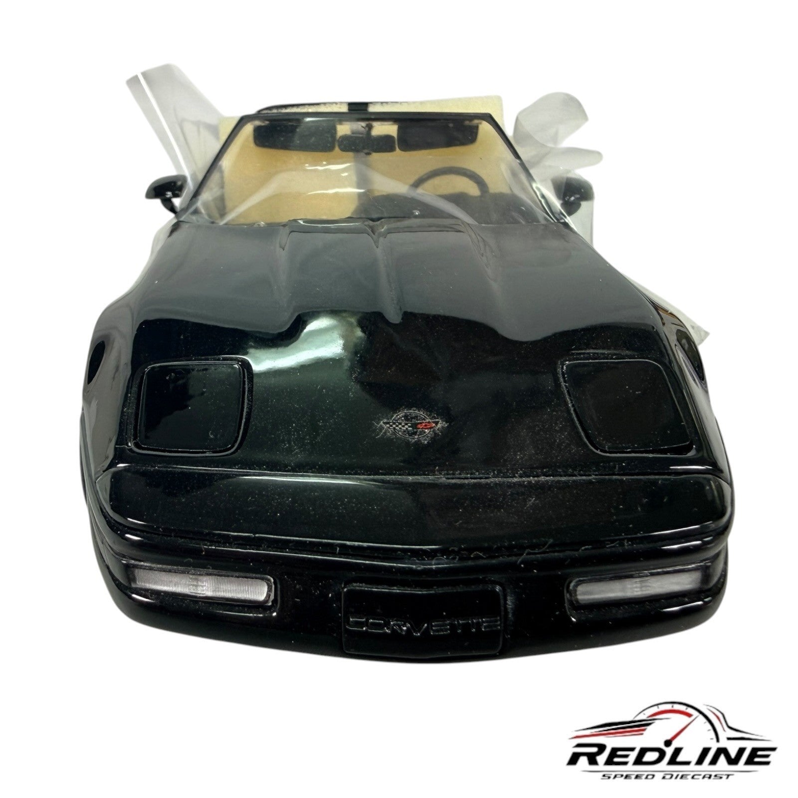 🇺🇸Danbury Mint 1996 Chevy Corvette Coupe Limited Edition Black  1:24🇺🇸