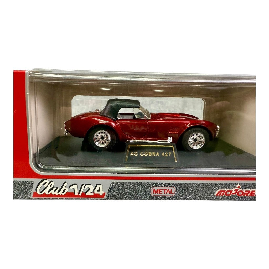 🇺🇸🇺🇸Majorette CLUB 1:24 Metal Red AC COBRA 427 🇺🇸🇺🇸