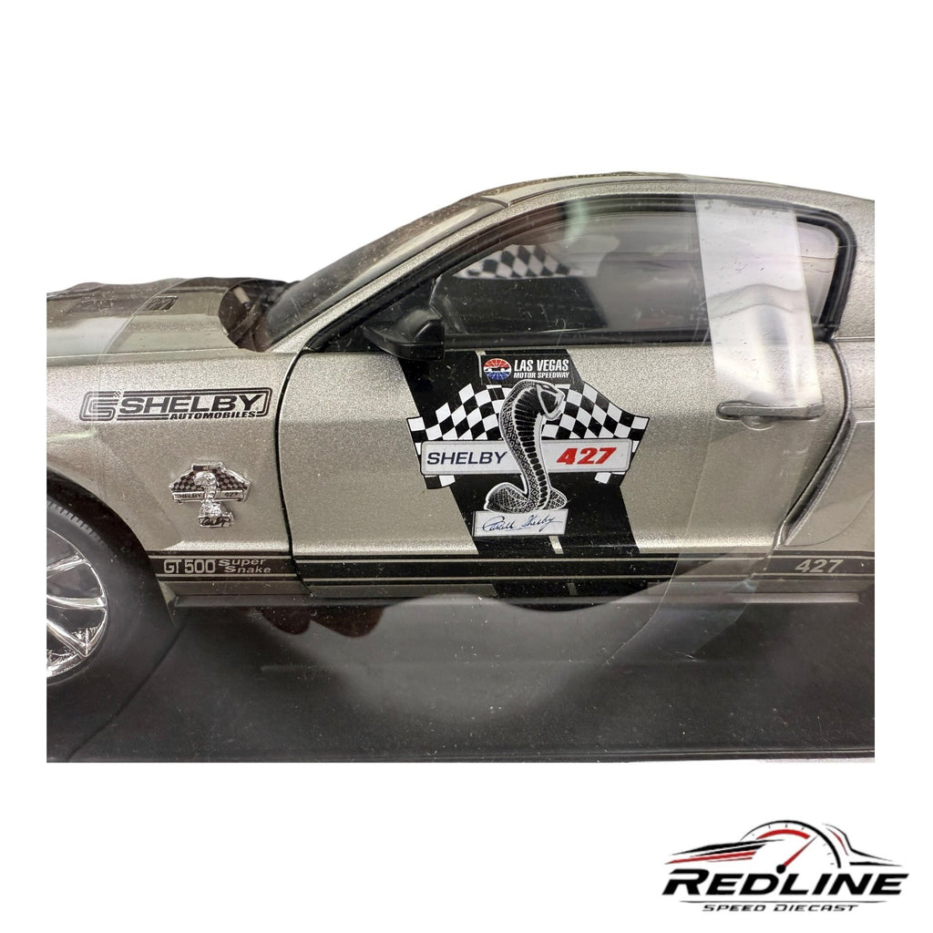 🇺🇸SHELBY COLLECTIBLES 427 GT500 Super Snake Las Vegas Speedway 1 of 300 TV🇺🇸