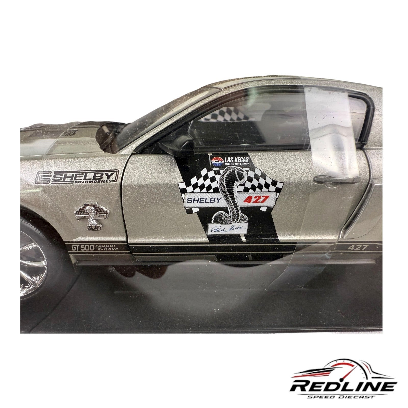 🇺🇸SHELBY COLLECTIBLES 427 GT500 Super Snake Las Vegas Speedway 1 of 300 TV🇺🇸