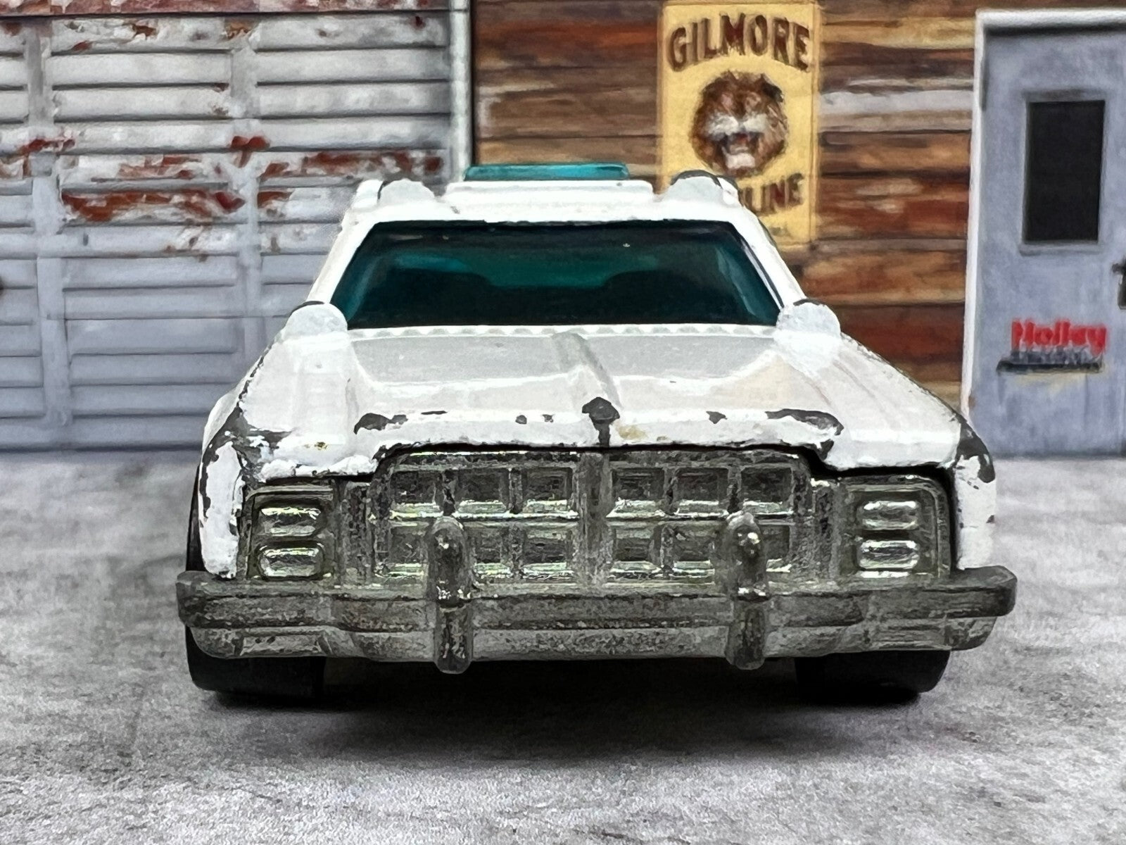 🚔🚔HOT WHEELS White 1977 Police Car Number 12 Highway Patrol C1🚔🚔