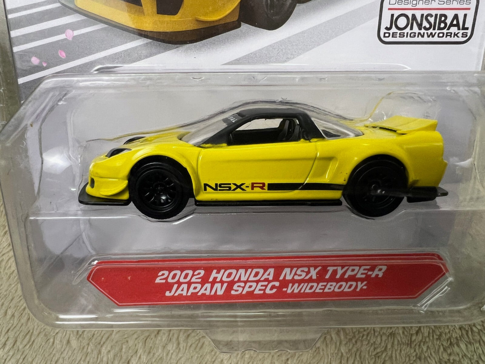 🎌Jada Toys JDM Tuners 2002 Honda NSX Type-R Japan Spec Widebody Yellow HW16🎌