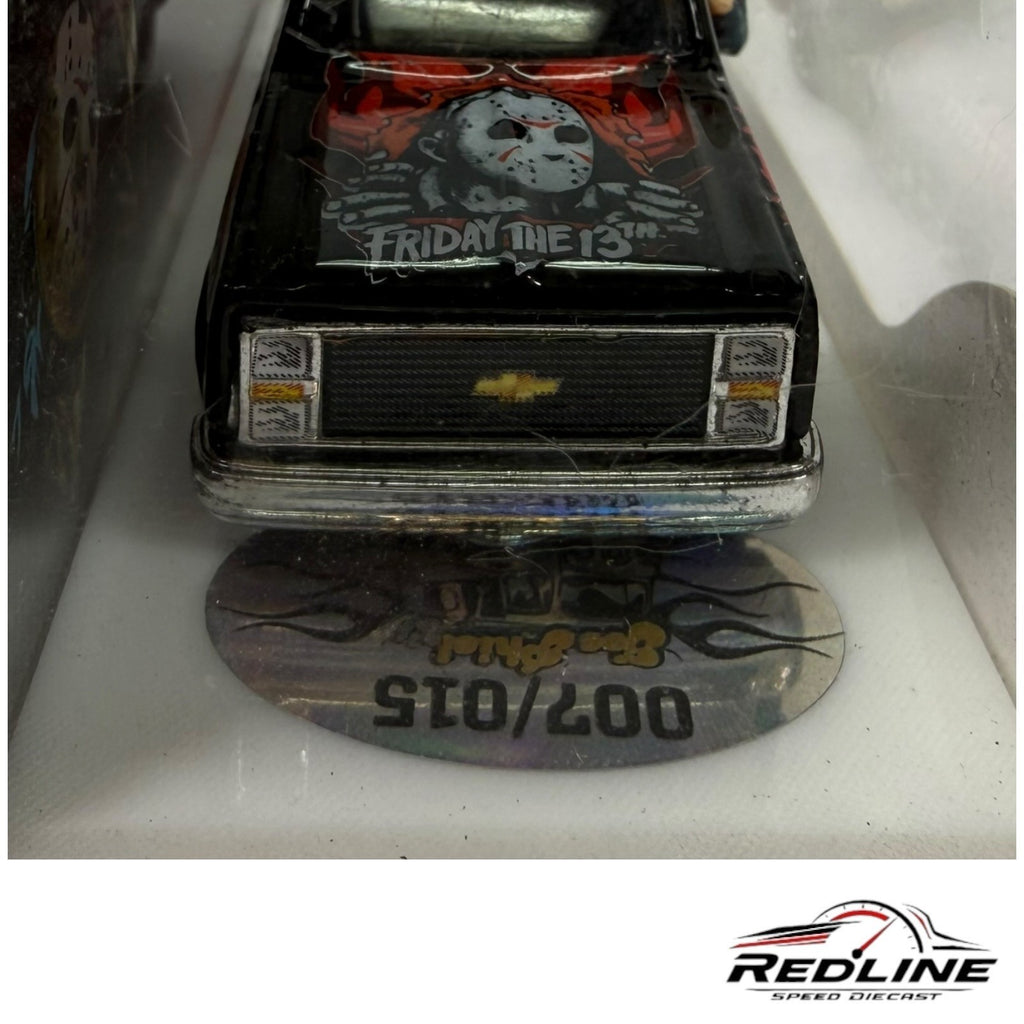 🇺🇸Hotwheels Custom '83 Chevy Silverado Friday The 13th Jason 1:64 H1🇺🇸