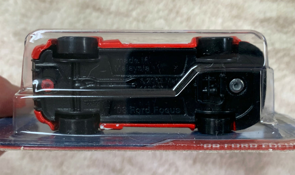 **Hot Wheels 2021 HW Cult Racers 1/5 Red 08 Ford Focus  Walmart Exclusive HW06**