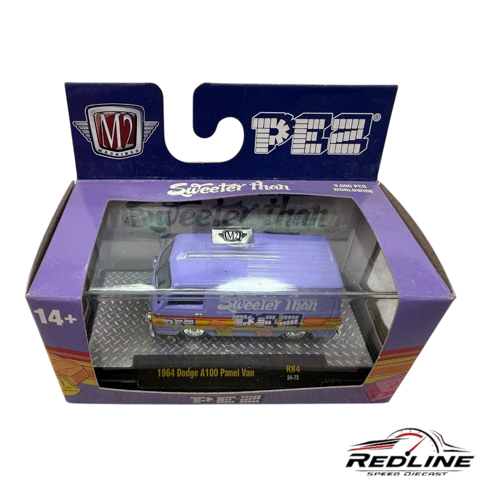 🔥M2 Machines Pez Series 1964 Dodge A100 Panel Van R84 Collector’s Edition H3🔥