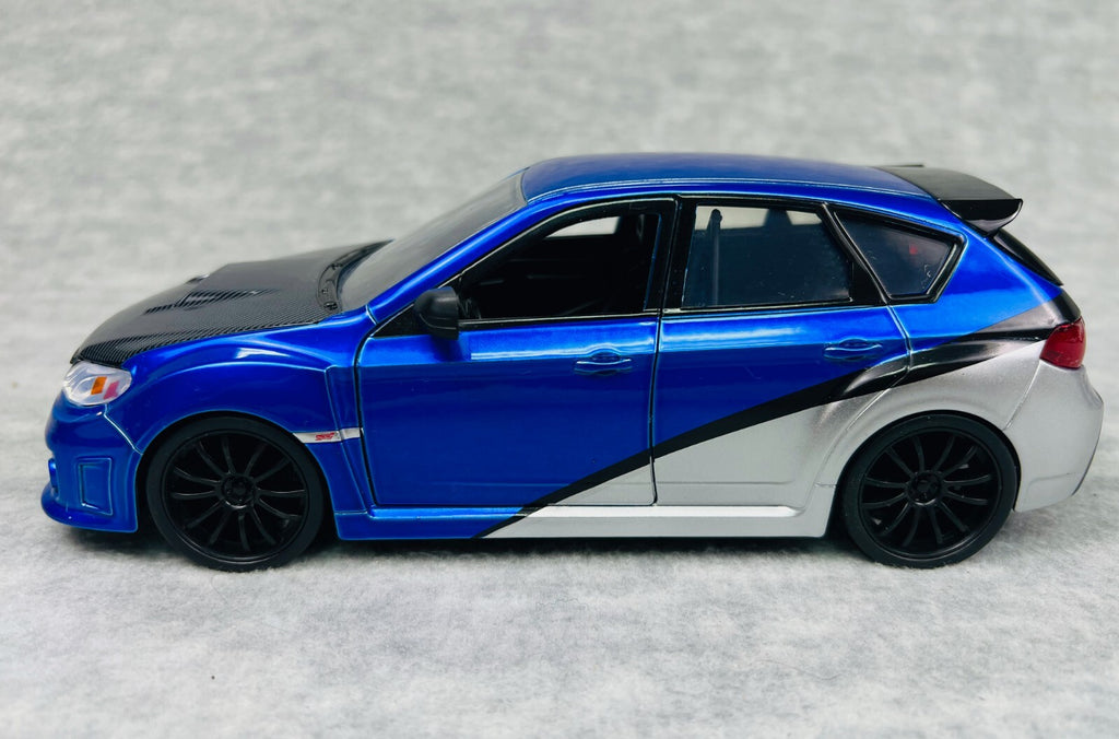 🎌🎌Jada Toys Fast Furious: Brian’s Subaru Impreza WRX STI 1/24 Scale #99514🎌🎌