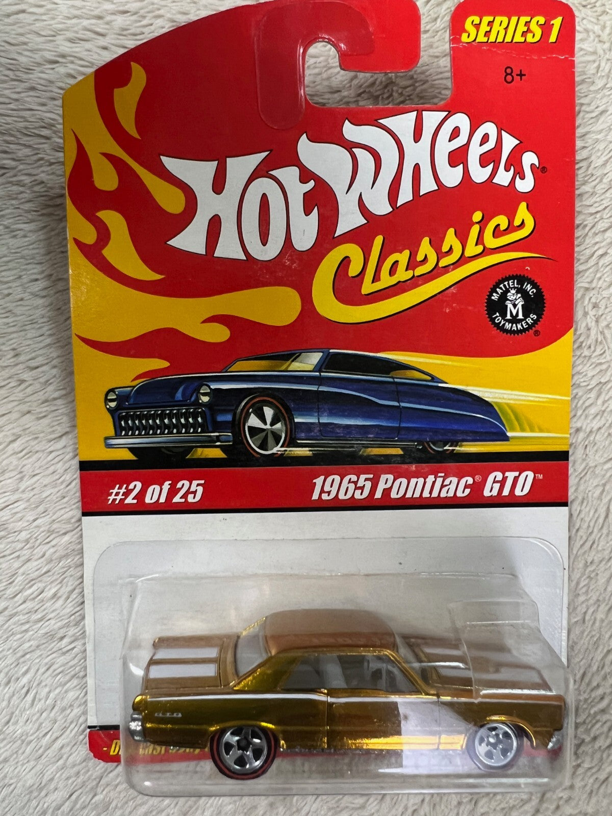 🔥🔥🔥🔥Hot Wheels Classics Series 1 1965 Pontiac GTO 1/64 Scale HW13🔥🔥🔥🔥