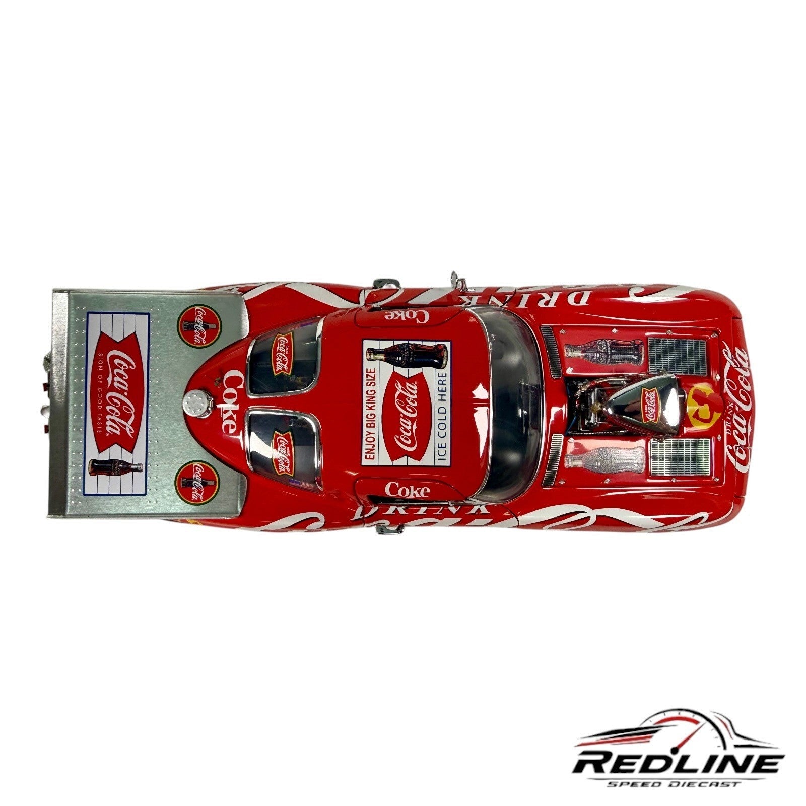 🏁🏁Danbury Mint 1963 Coca Cola Corvette Pro Mod 1:24 C2🏁🏁