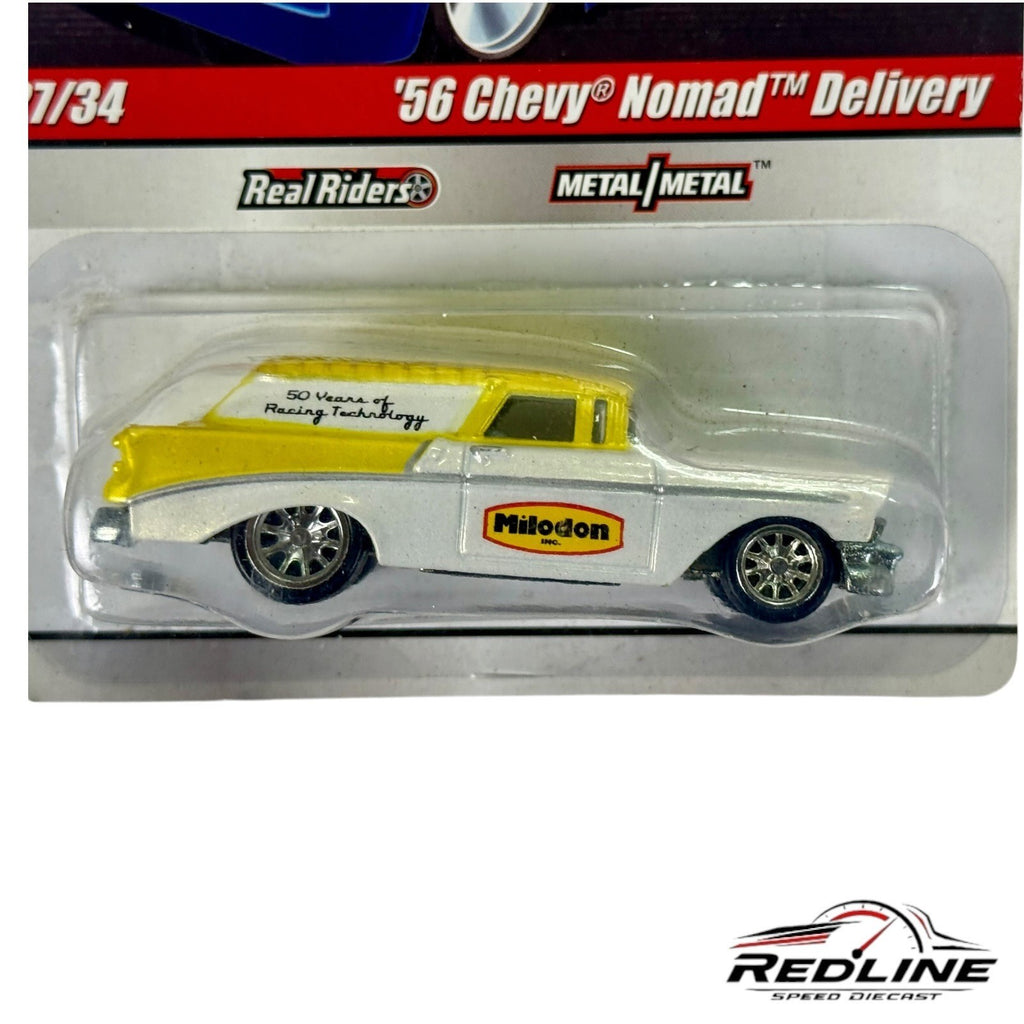 🇺🇸🇺🇸Hot Wheels Slick Rides '56 Chevy Nomad Delivery 27/34 H13🇺🇸🇺🇸
