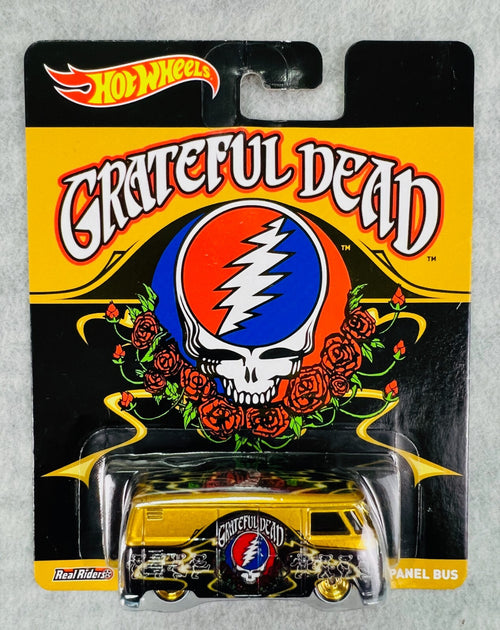 ☮️☮️☮️Hot Wheels Grateful Dead VOLKSWAGEN T1 PANEL BUS H34☮️☮️☮️