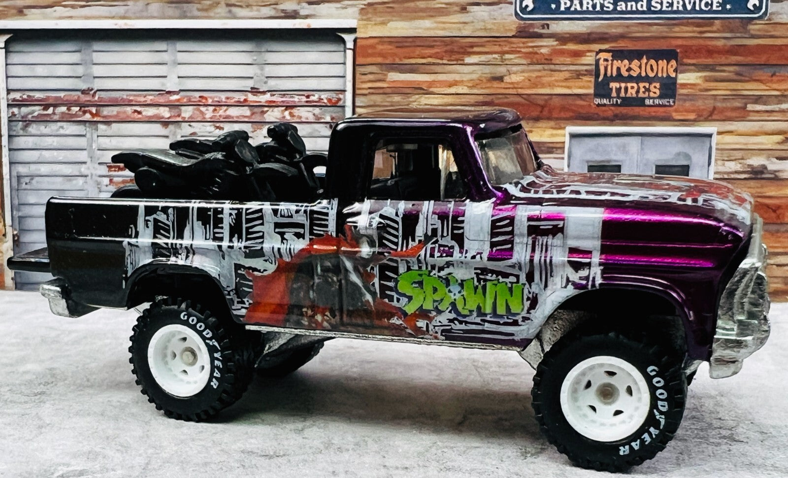 🇺🇸🇺🇸Hot Wheels Texas Drive 'em Spawn LOOSE 🇺🇸🇺🇸