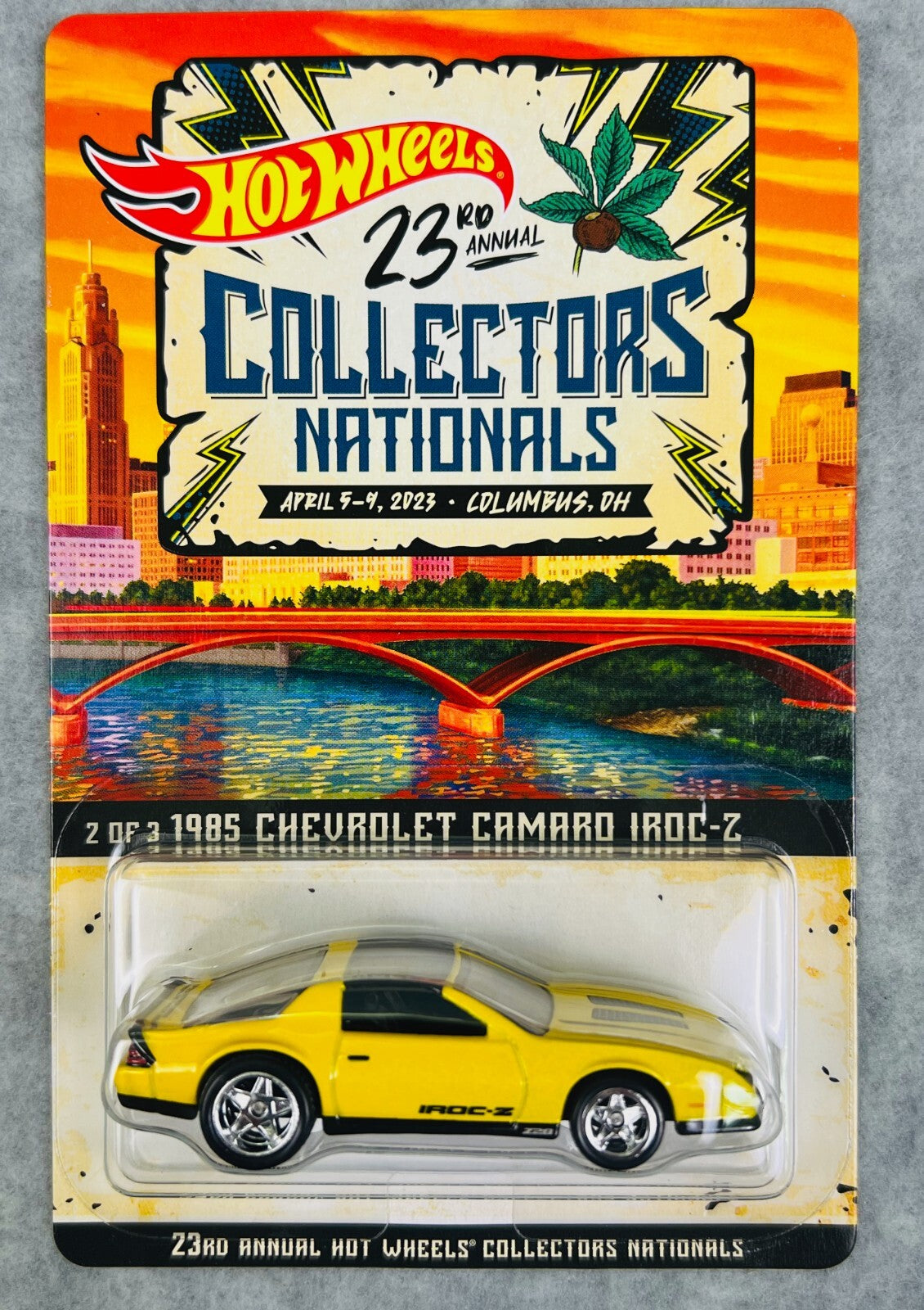 🇺🇸Hot Wheels 23rd Annual Collectors Nationals 1985 Chevrolet Camaro Iroc-Z H28