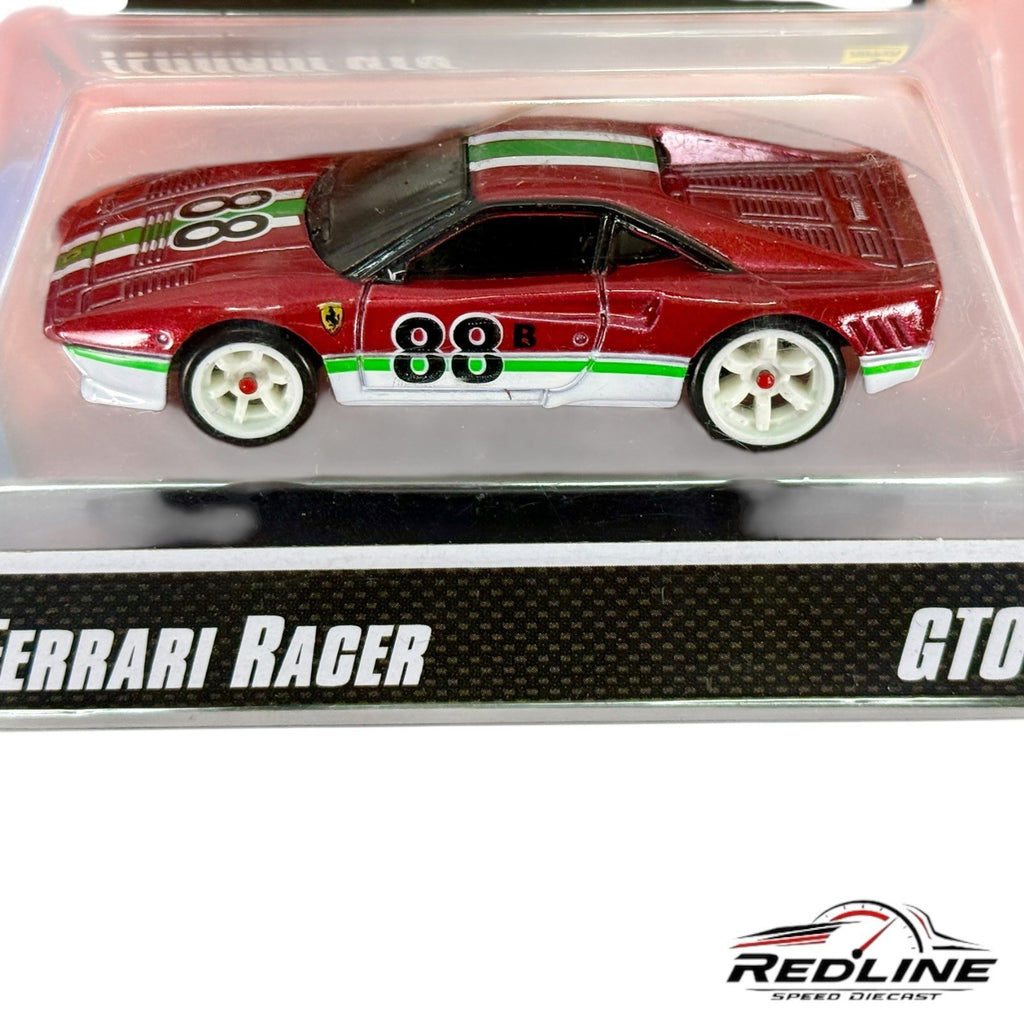 🇮🇹🇮🇹Hot Wheels Ferrari Racer 288 GTO Burgundy 1:64🇮🇹🇮🇹