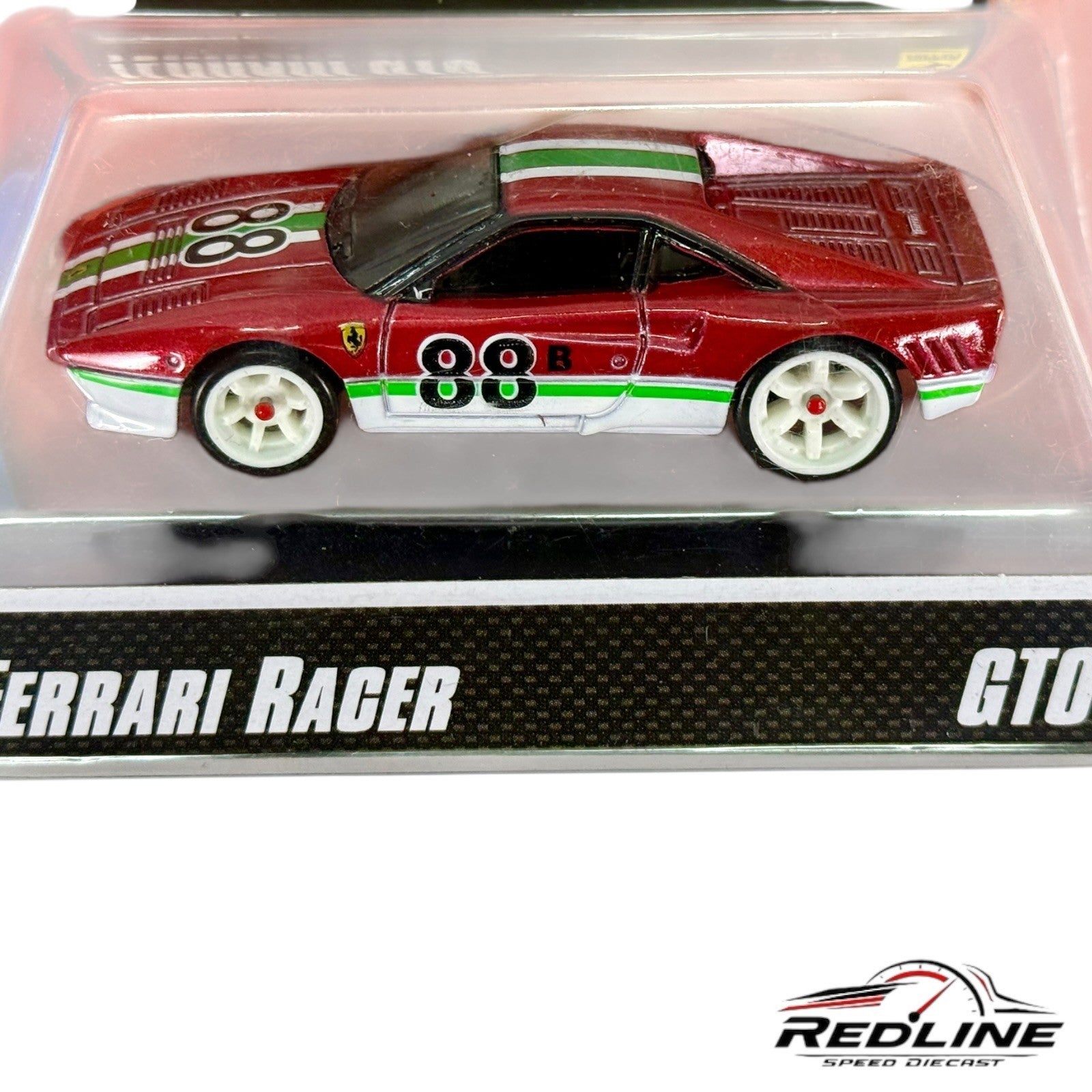 🇮🇹🇮🇹Hot Wheels Ferrari Racer 288 GTO Burgundy 1:64🇮🇹🇮🇹