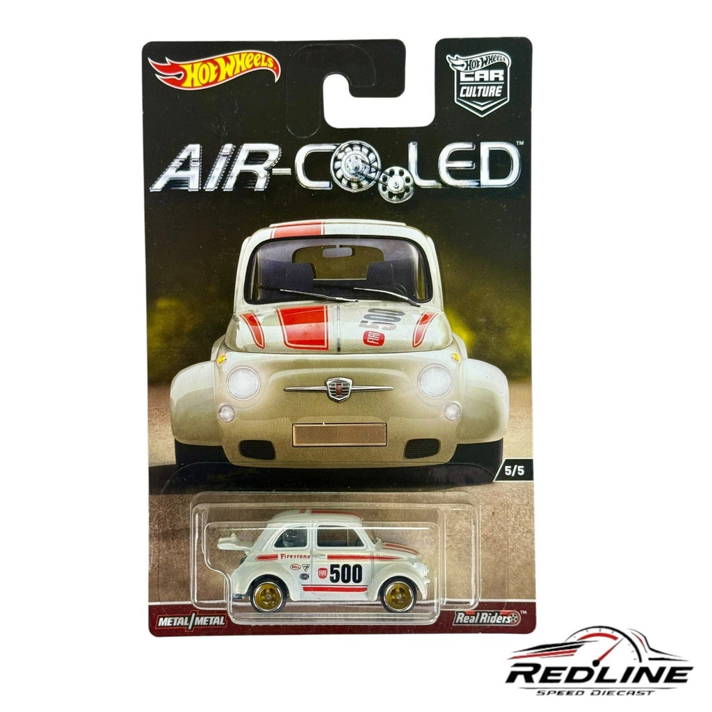 Hot Wheels Air-Cooled 60's Fiat 500D Modificado White H13