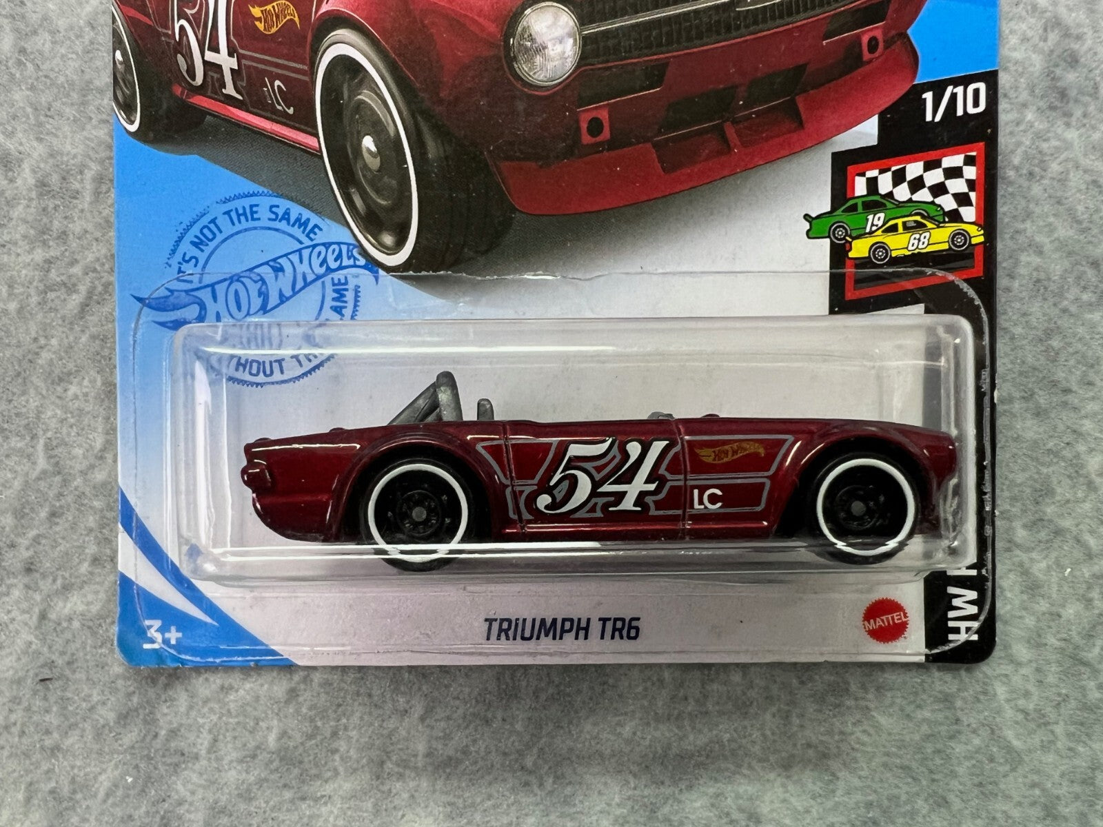 🇬🇧🇬🇧🇬🇧Hotwheels HW Race Day Triumph TR6 H24🇬🇧🇬🇧🇬🇧
