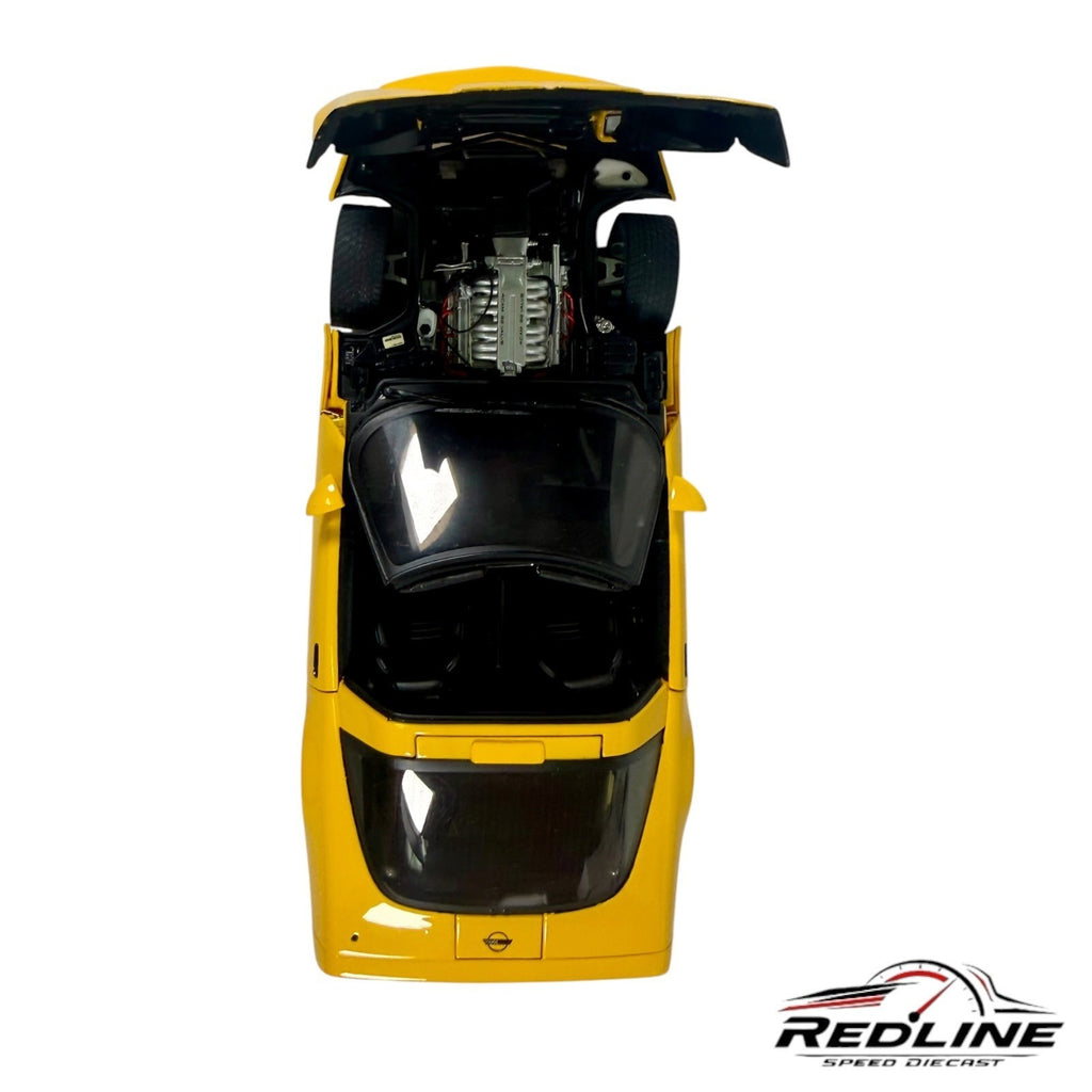 🦅🦅 Danbury Mint Chevrolet Corvette ZR-1 Competition Yellow 1:24 C2🦅🦅