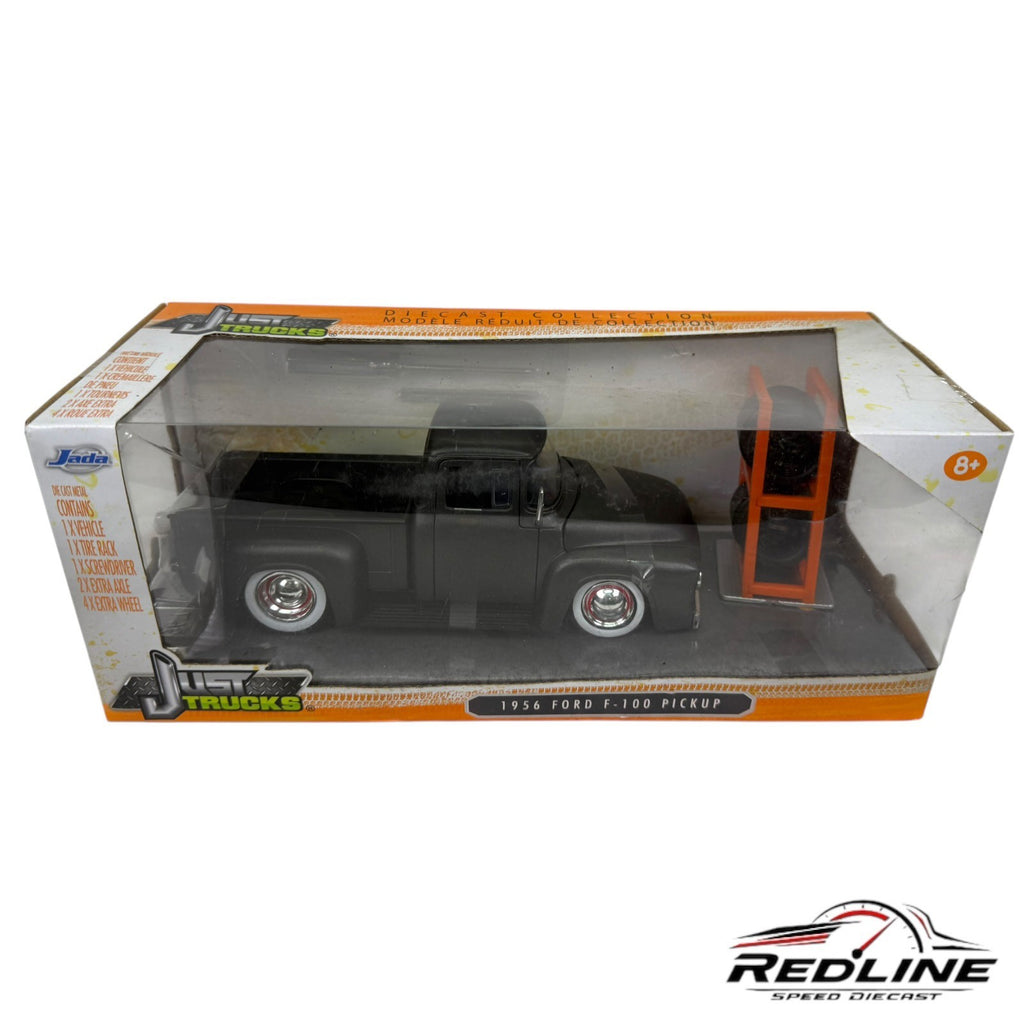 🇺🇸Jada Just Trucks 1956 Ford F-100 Pickup Black 1:24🇺🇸