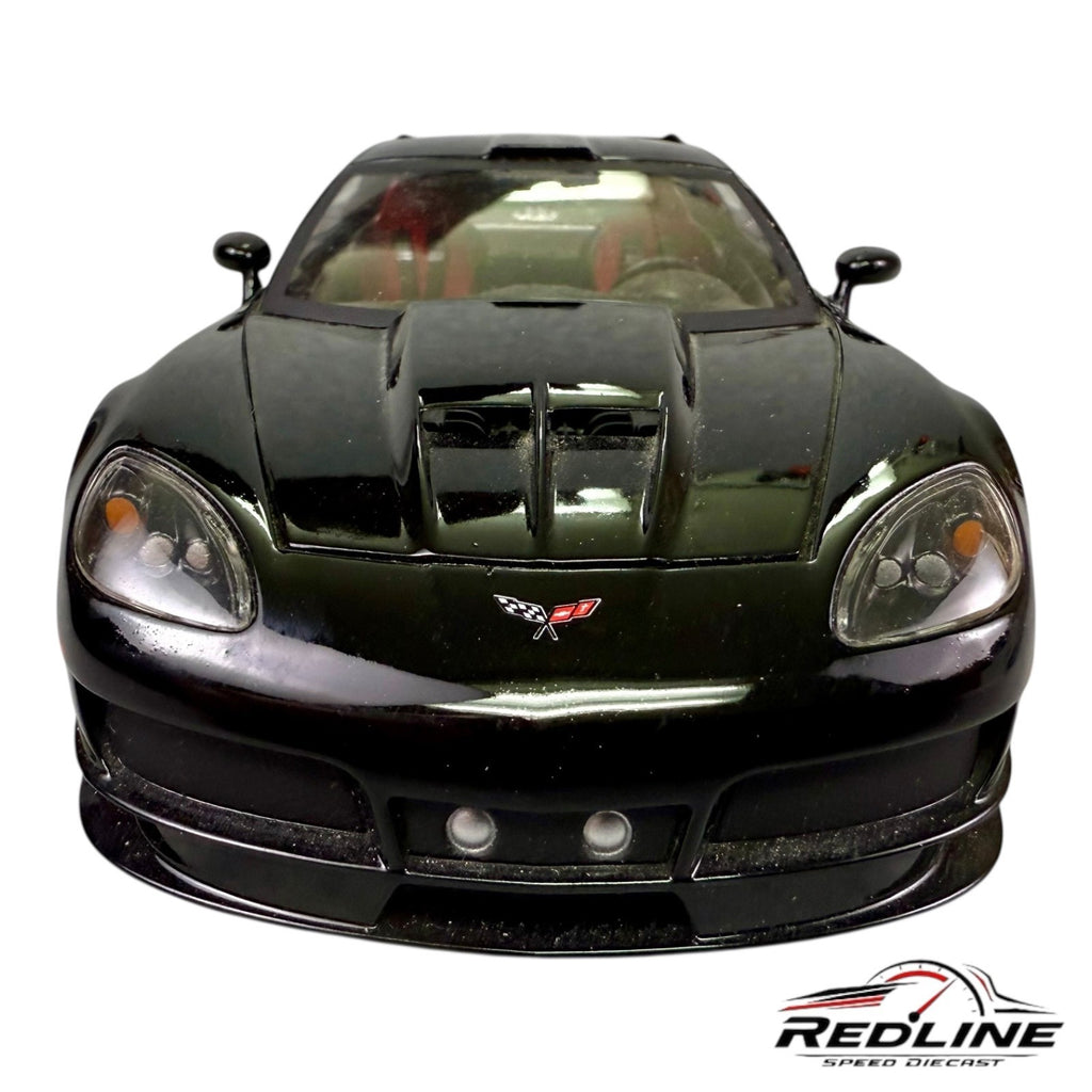 🇺🇸🇺🇸🇺🇸1 BADD RIDE 2005 CORVETTE C6 BLACK 1/24🇺🇸🇺🇸🇺🇸