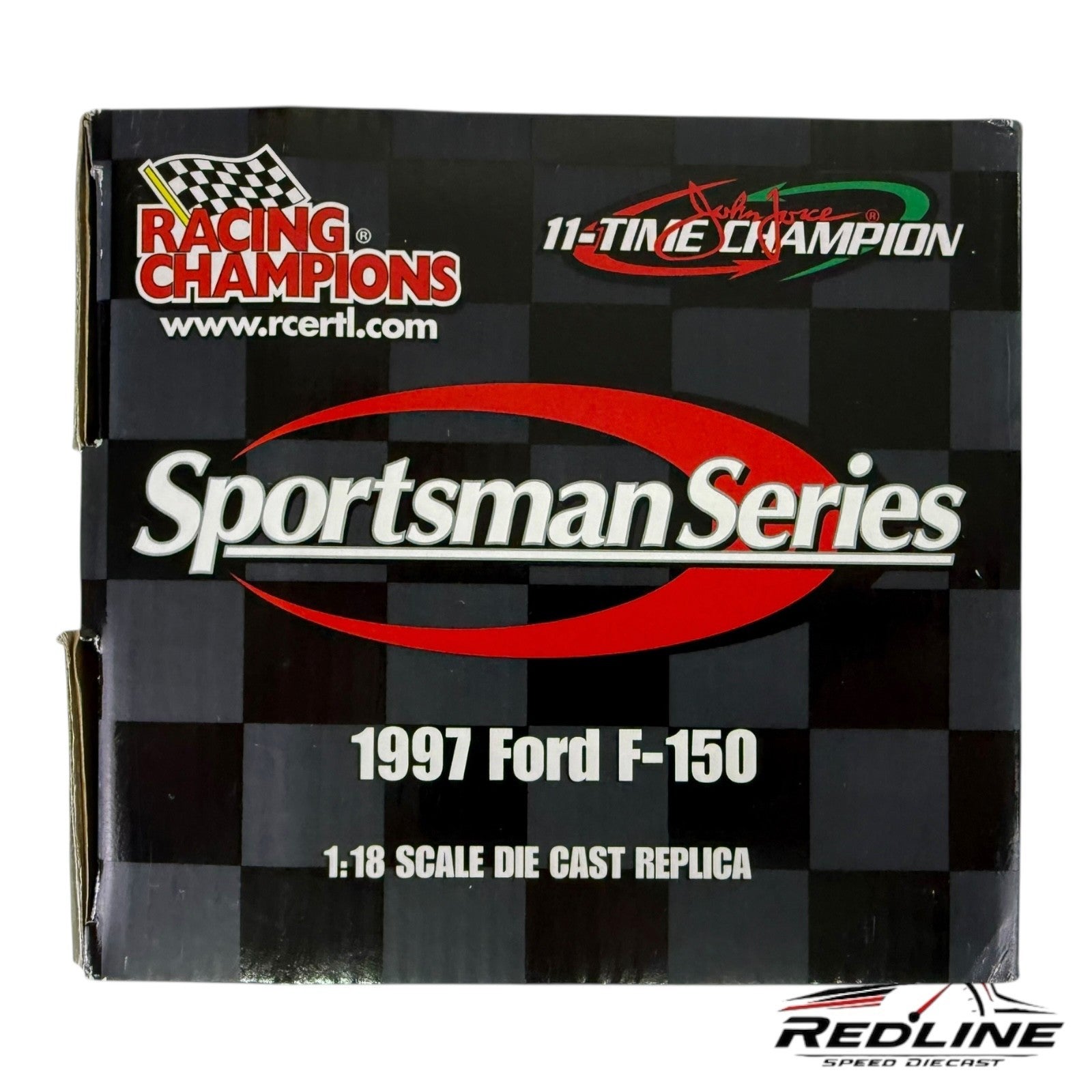 Racing Champions 1997 Ford F-150 Sportsman Series John Force 1 of 750 1:18 LN