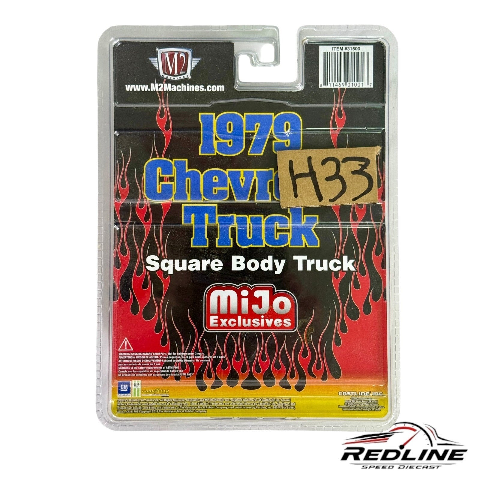 🇺🇸M2 Machines 1979 Chevrolet Silverado Square Body Truck H33🇺🇸