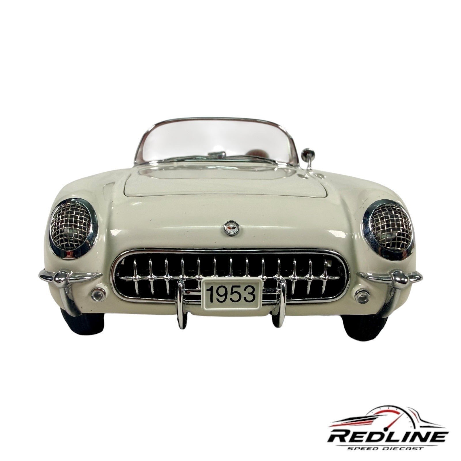 🇺🇸Danbury Mint 1953 Corvette Roadster White 1:24 C2🇺🇸