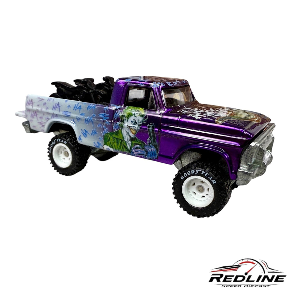 🇺🇸🇺🇸Hot Wheels Texas Drive 'em CUSTOM Joker LOOSE 🇺🇸🇺🇸