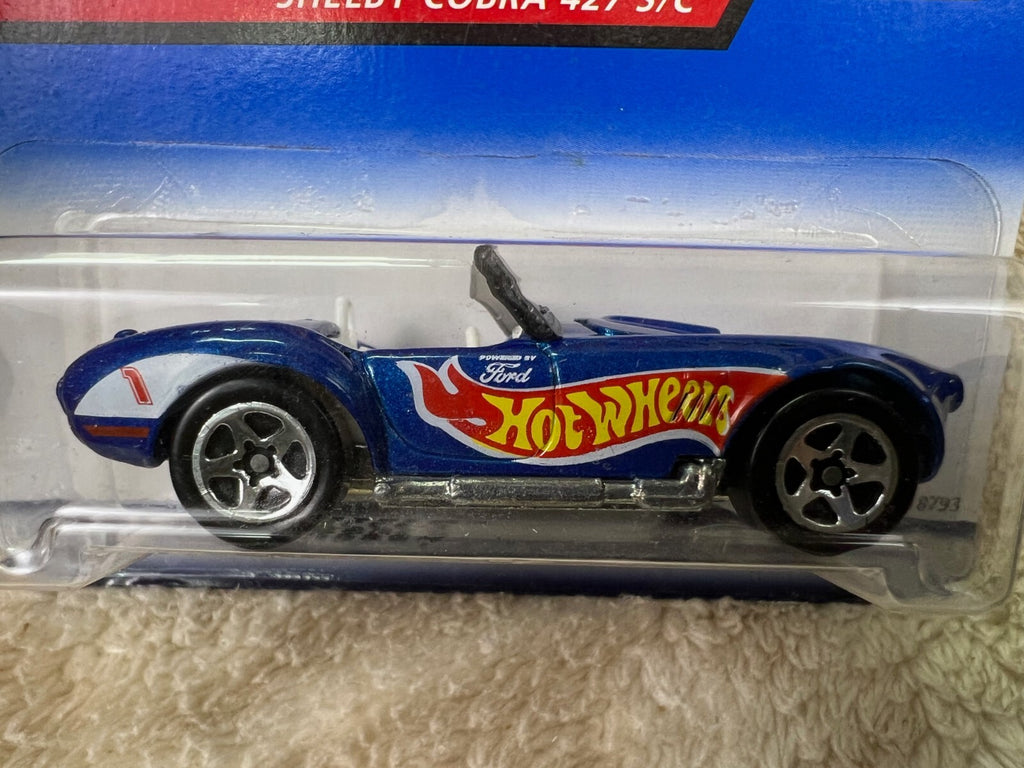 🏁🏁🏁Hot Wheels Race Team Series IV Shelby Cobra 427 S/C HW18🏁🏁🏁