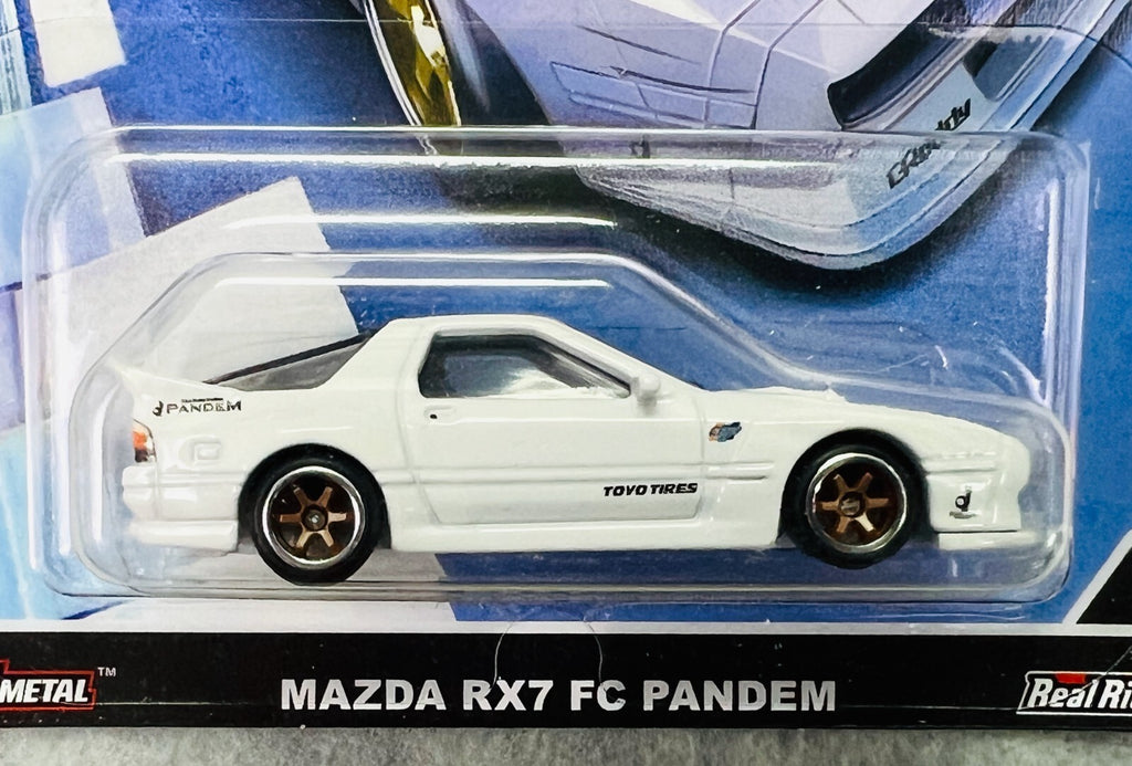 🎌Hot Wheels Premium  Car Culture Ronin Run Series Mazda RX7 FC Pandem HW32🎌