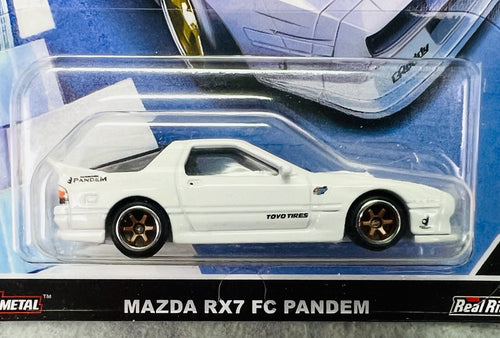 🎌Hot Wheels Premium  Car Culture Ronin Run Series Mazda RX7 FC Pandem HW32🎌