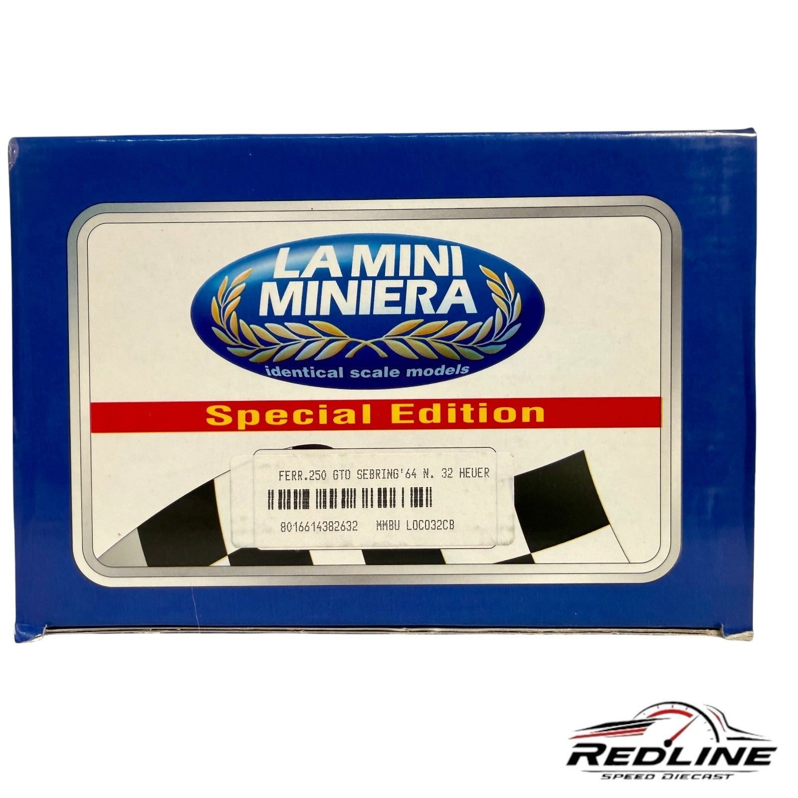 🇮🇹🇮🇹La Mini Miniera Bburago Ferrari 250 GTO Red #32  1:18 C3🇮🇹🇮🇹