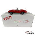 🇺🇸Danbury Mint 1967 Corvette Convertible Red & White 1:24 C2🇺🇸