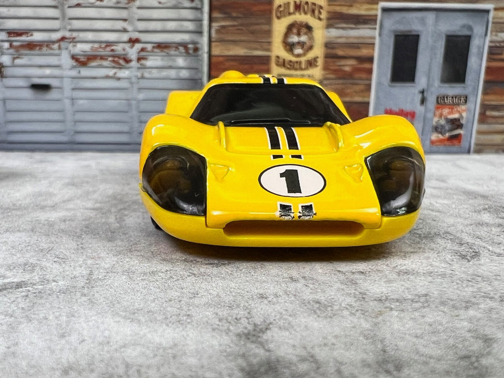 🔥🔥🔥Hot Wheels 1967 Ford GT40 Mk.IV Yellow C18🔥🔥🔥
