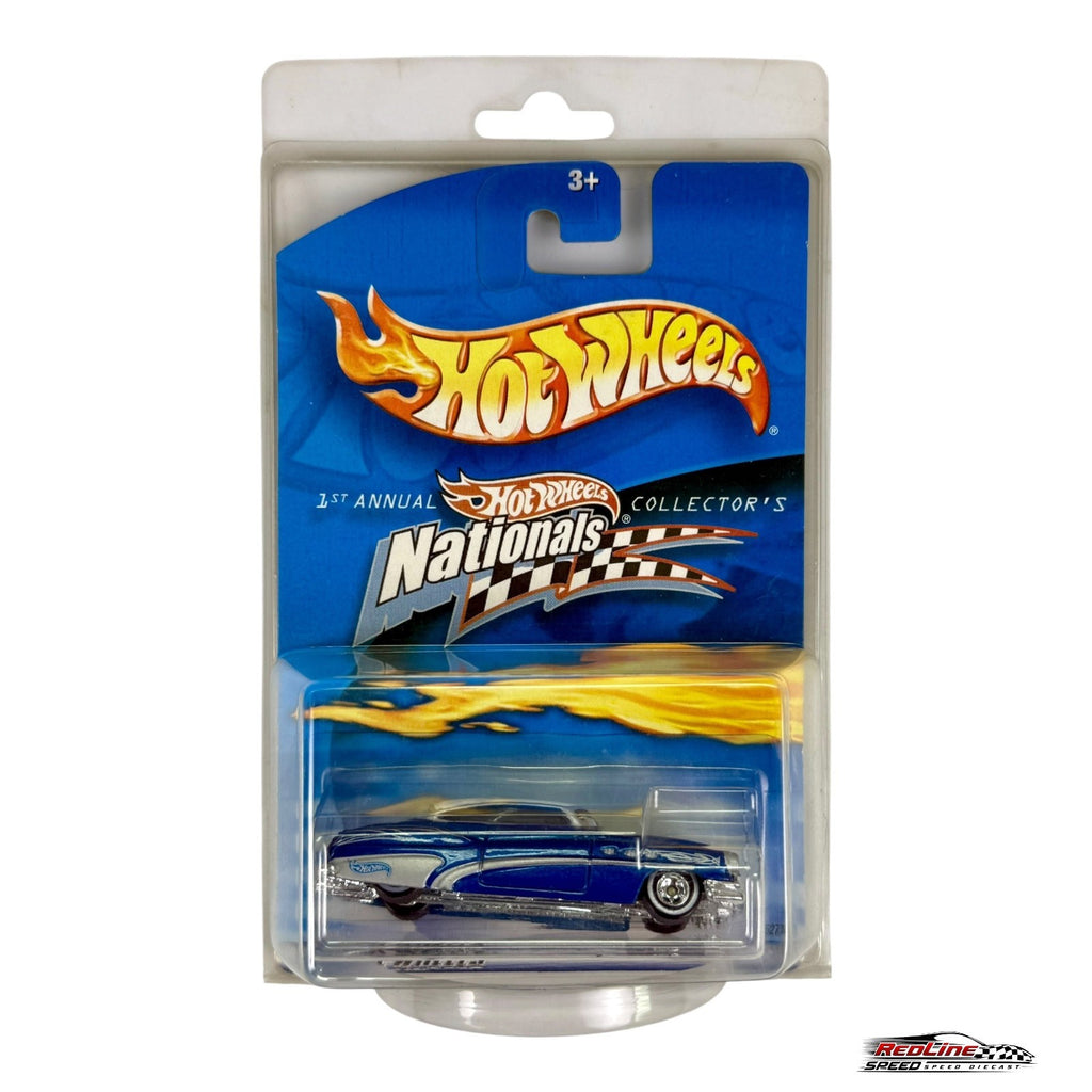 🔥Hot Wheels Nationals 1st Annual Collectors Nationals 53 Buick Roadmaster H31🔥