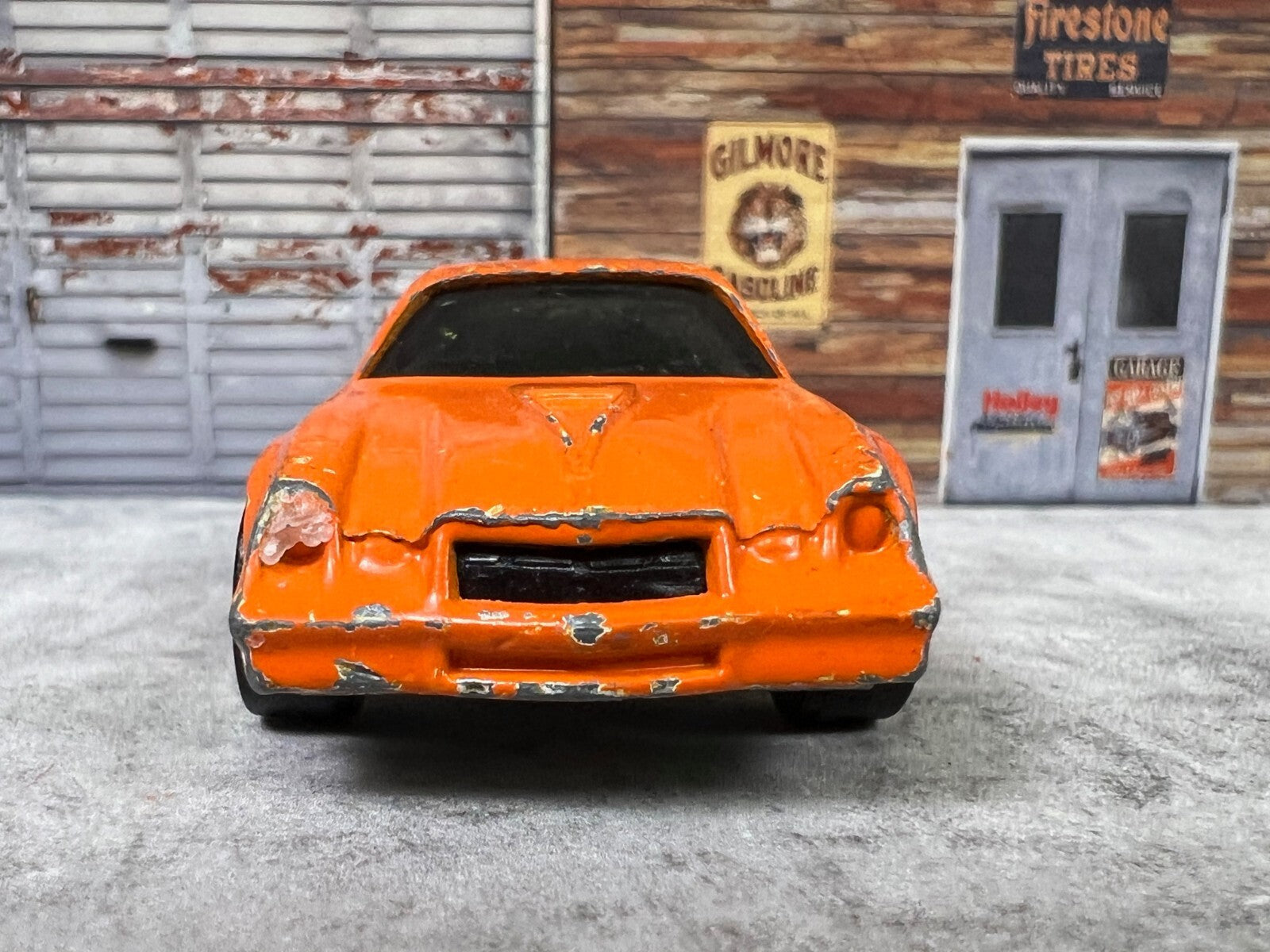 🇺🇸🇺🇸Hot Wheels Camaro Z-28 from Park 'n Plates 1982 Orange C14🇺🇸🇺🇸