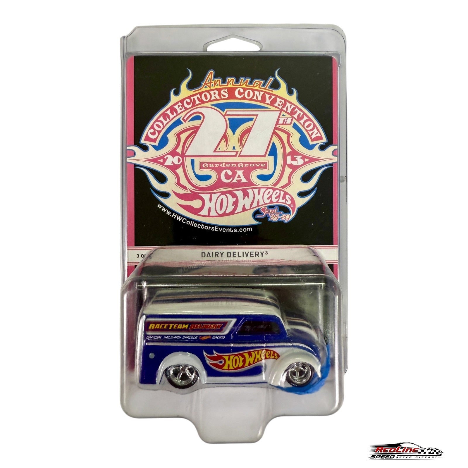 🇺🇸Hot Wheels 27th Annual Collectors Convention Dairy Delivery 337/2000 H28🇺🇸