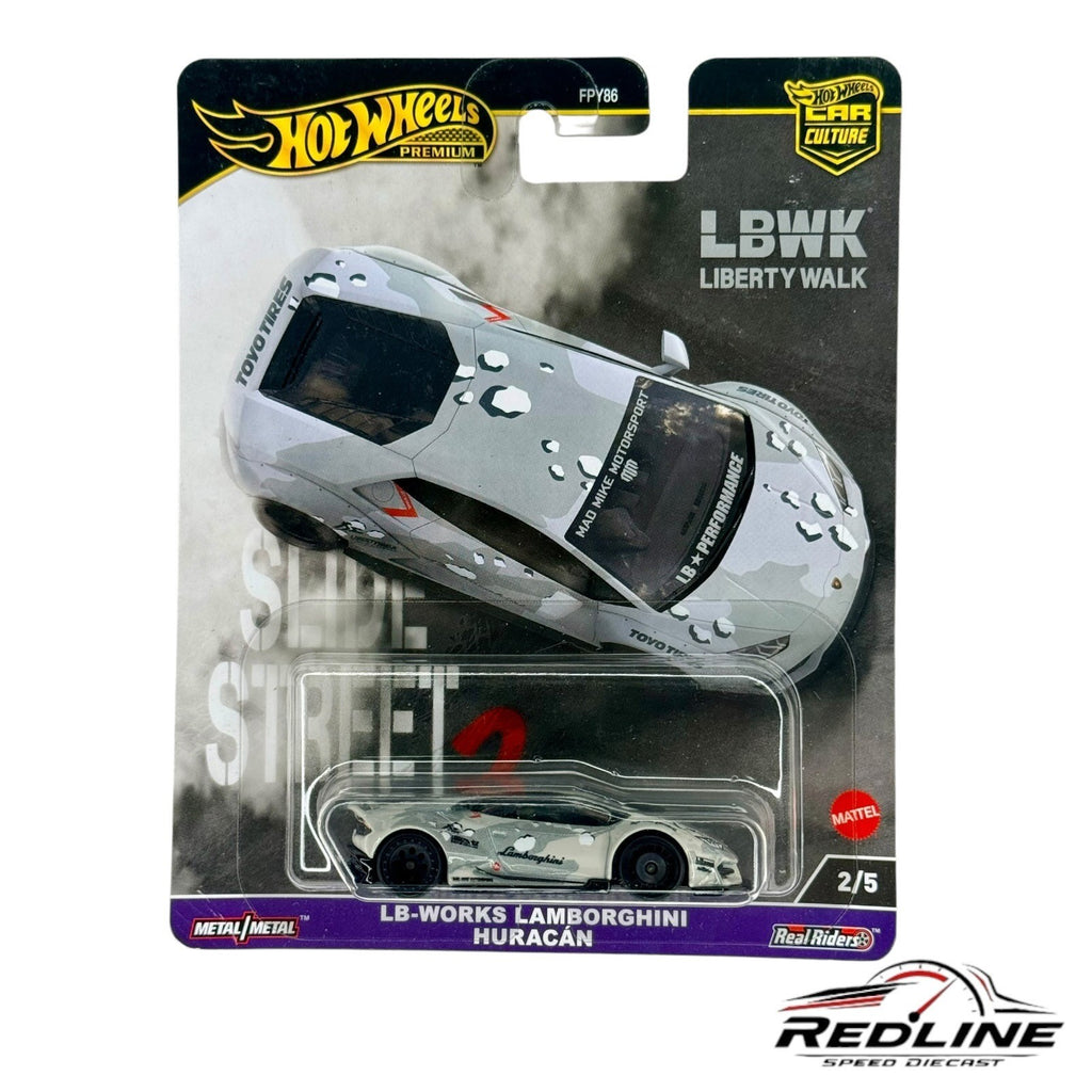 🇮🇹Hot Wheels Premium Car Culture LB Works Lamborghini Huracan H17🇮🇹