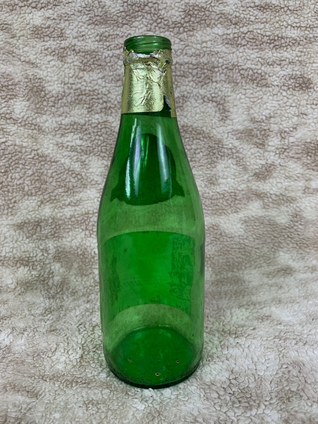 🥃🥃Sparkling Extra Dry Chample Malt Liquor Glass Bottle Empty Barware BB02🥃🥃