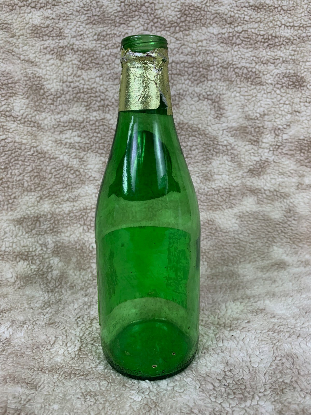 🥃🥃Sparkling Extra Dry Chample Malt Liquor Glass Bottle Empty Barware BB02🥃🥃