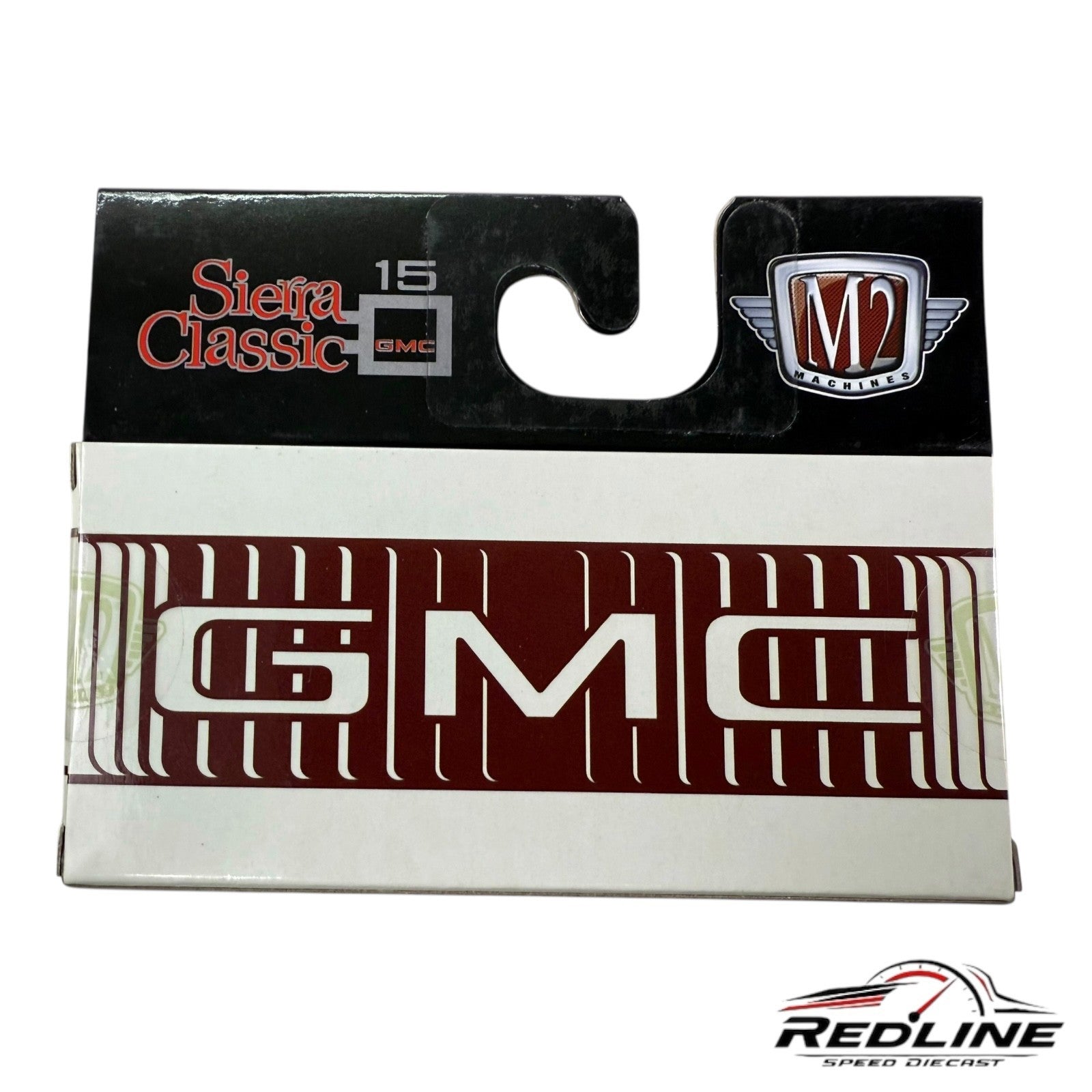 🇺🇸M2 Machines 1976 GMC Sierra Grande 15 Pickups By GMC White/Red CHASE H1🇺🇸